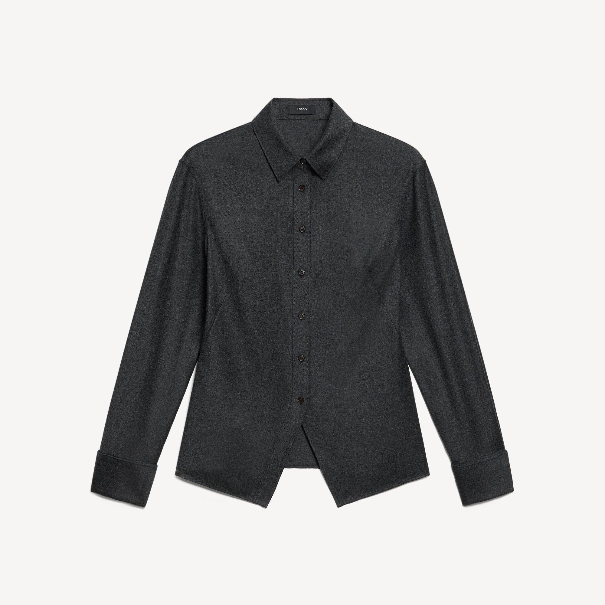 Cutaway Shirt in Sleek Flannel