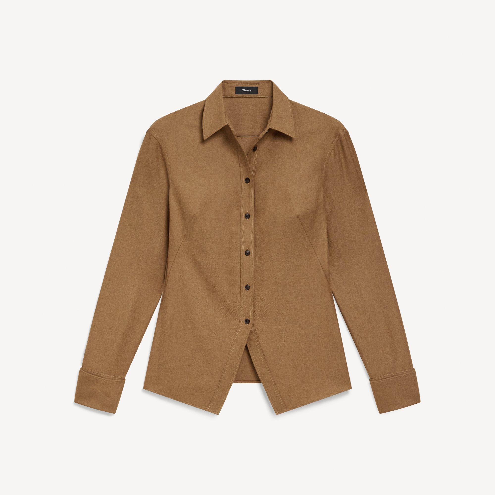 Cutaway Shirt in Sleek Flannel
