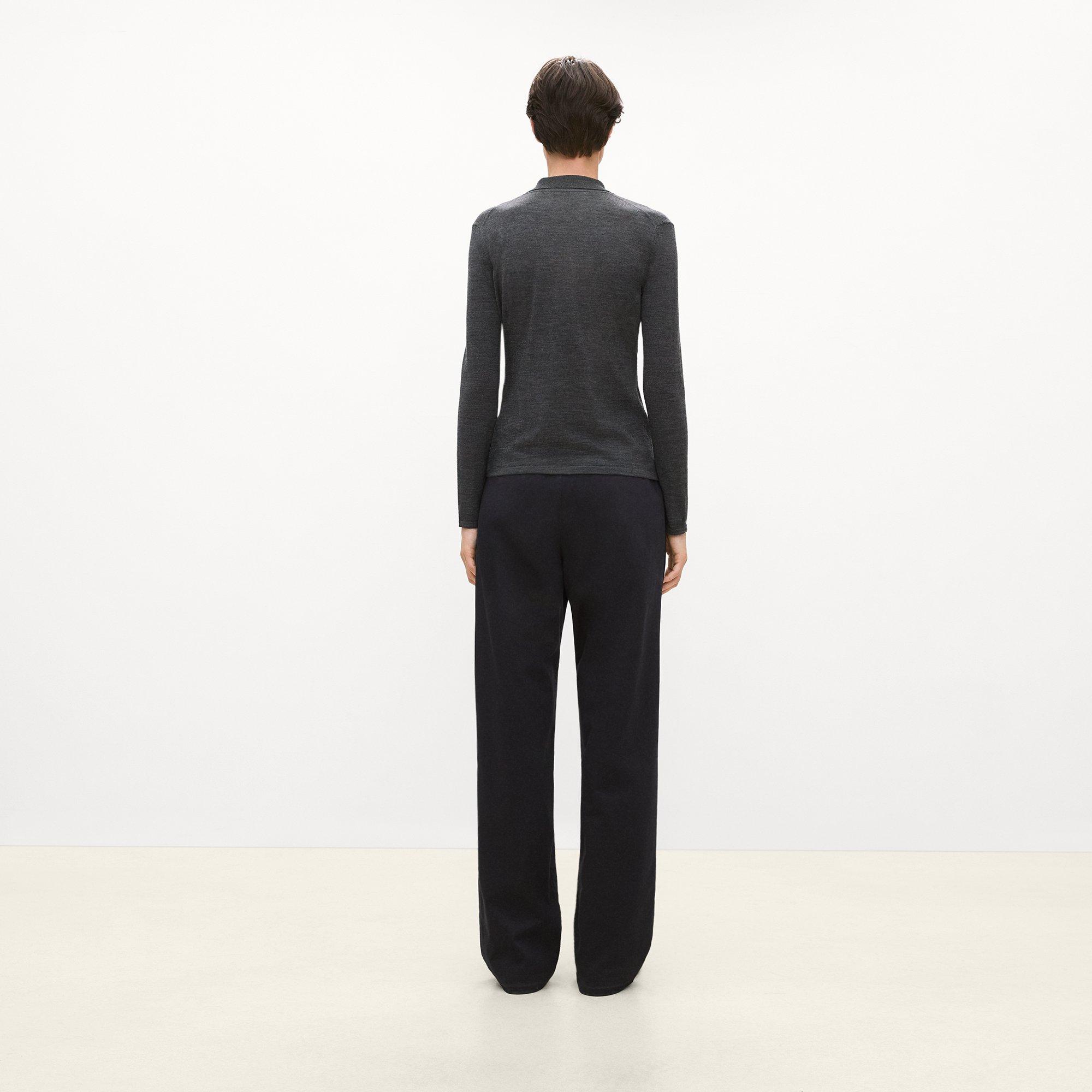 Turtleneck Cardigan in Regal Wool