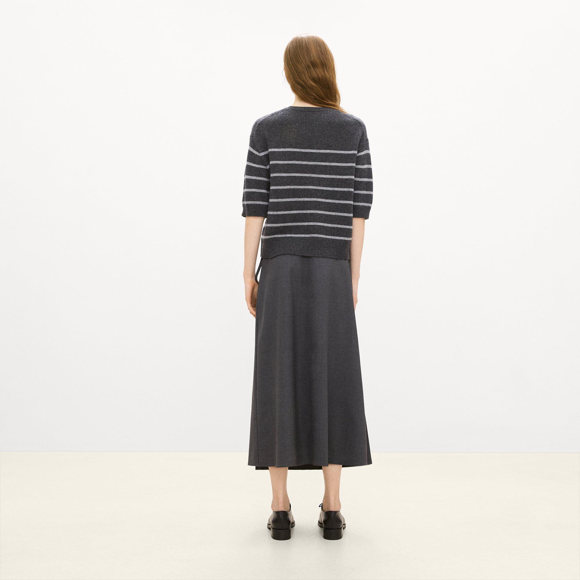 Striped Tee in Cashmere