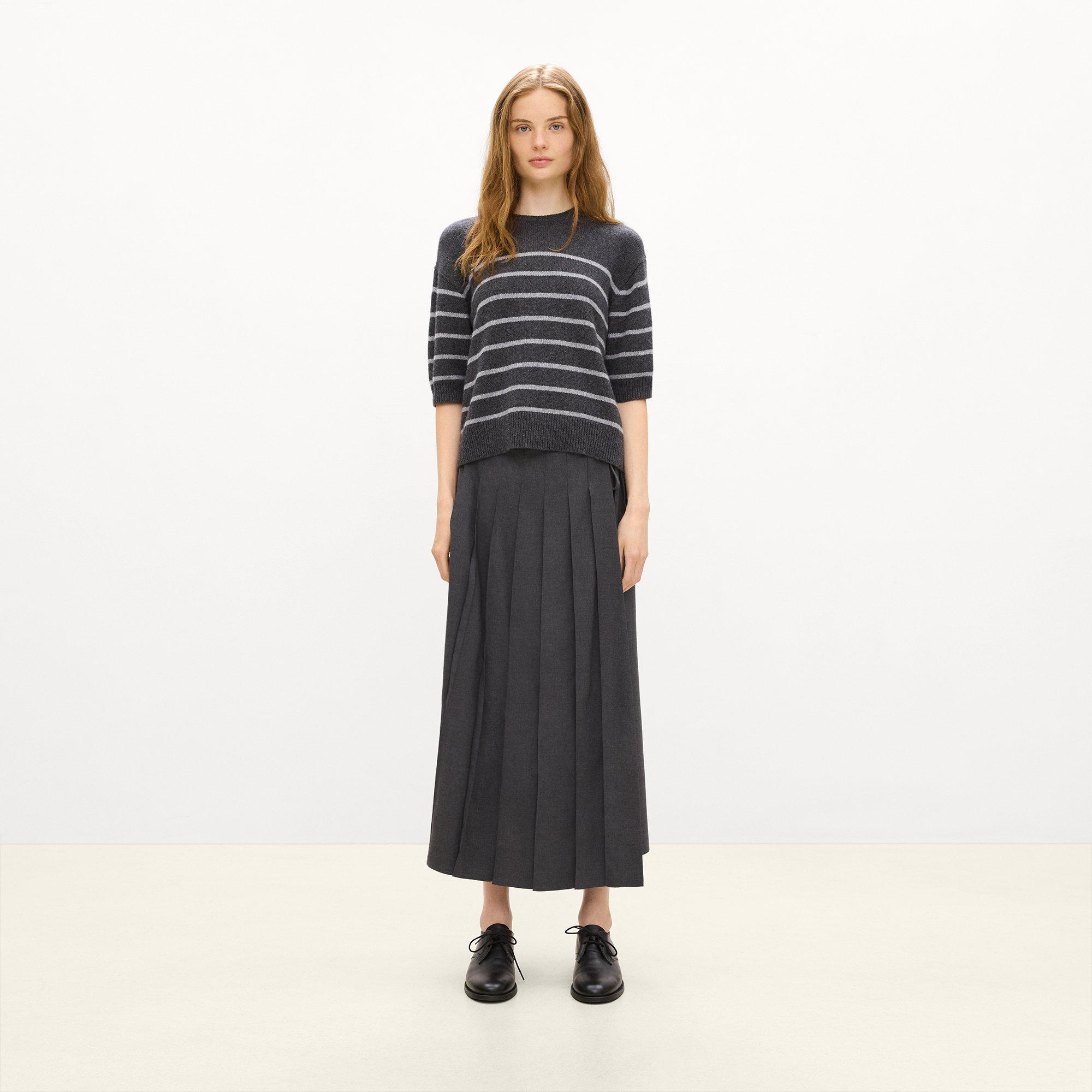 Striped Tee in Cashmere