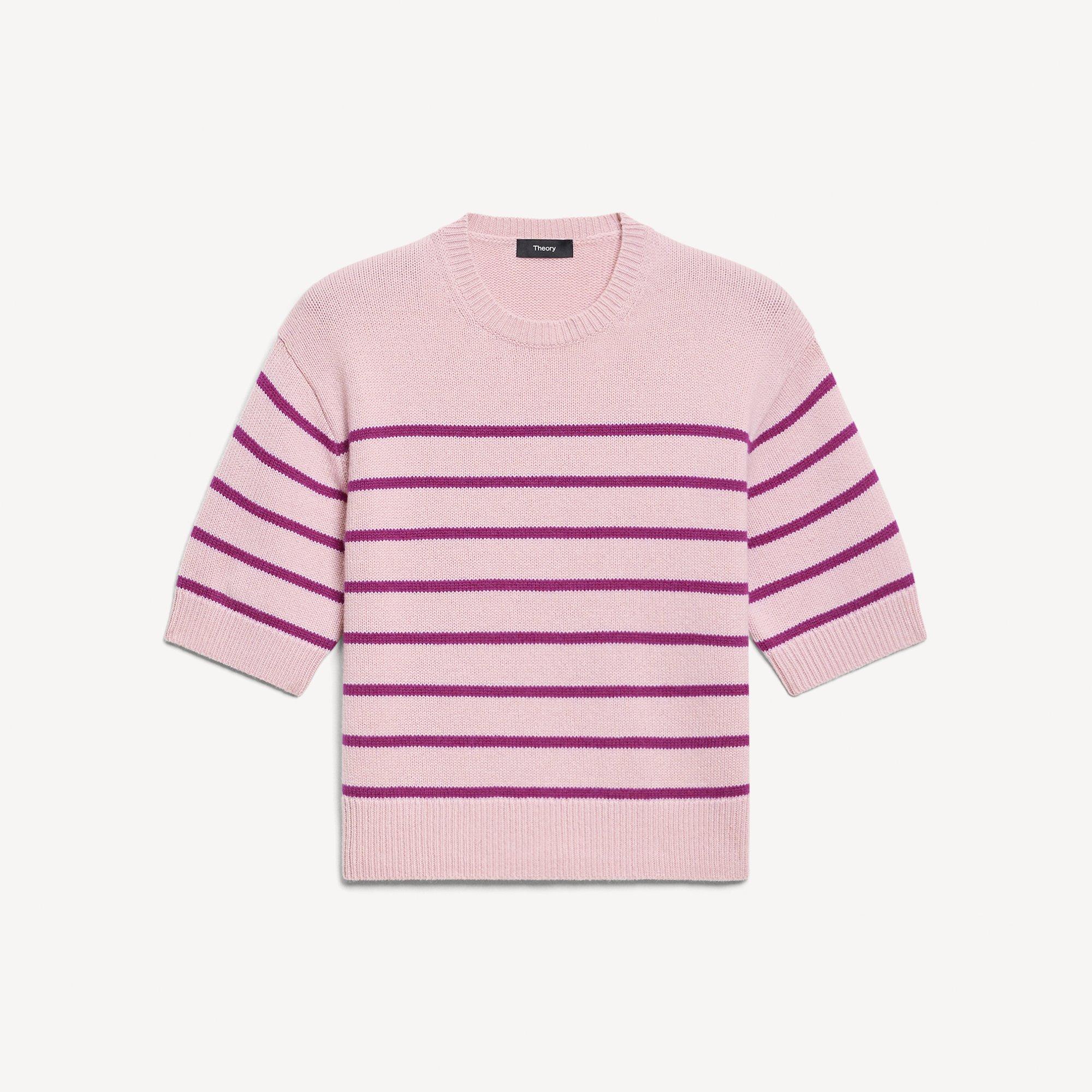 Striped Tee in Cashmere