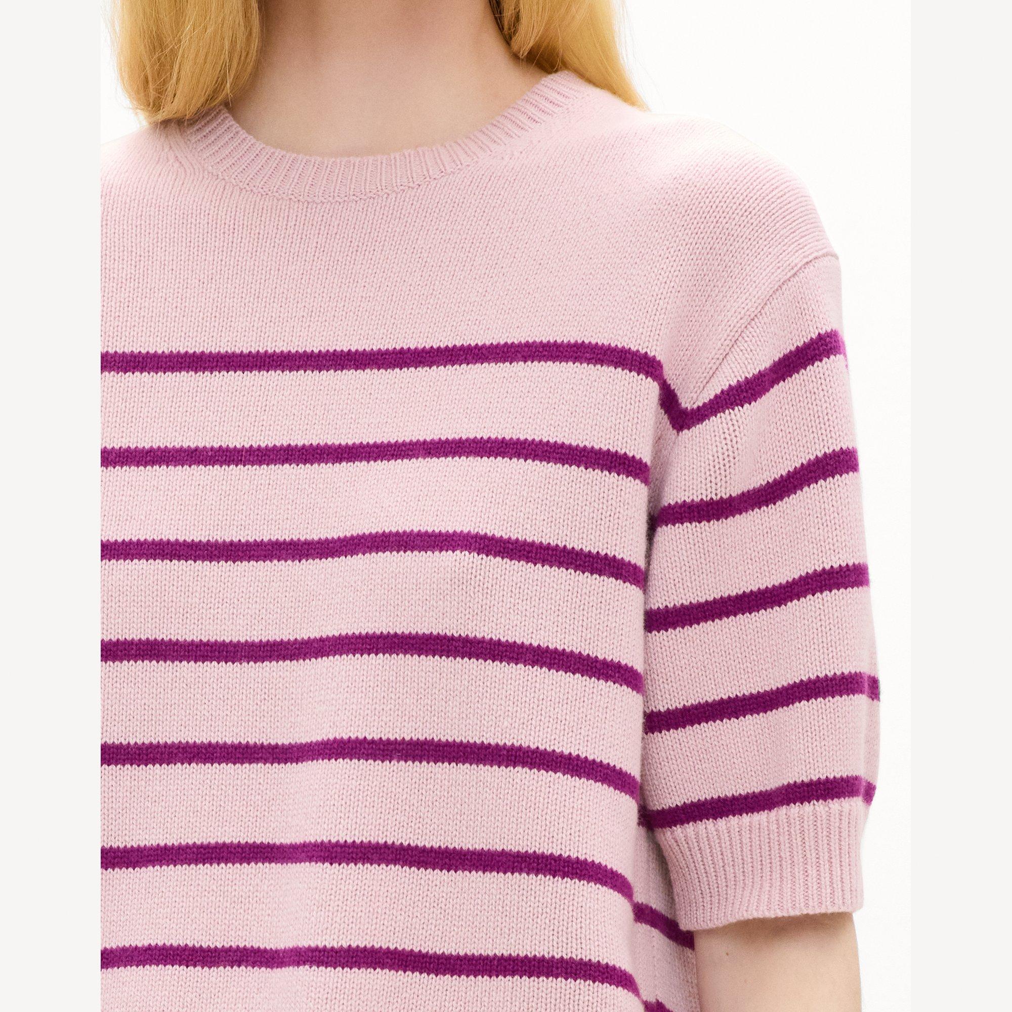 Striped Tee in Cashmere