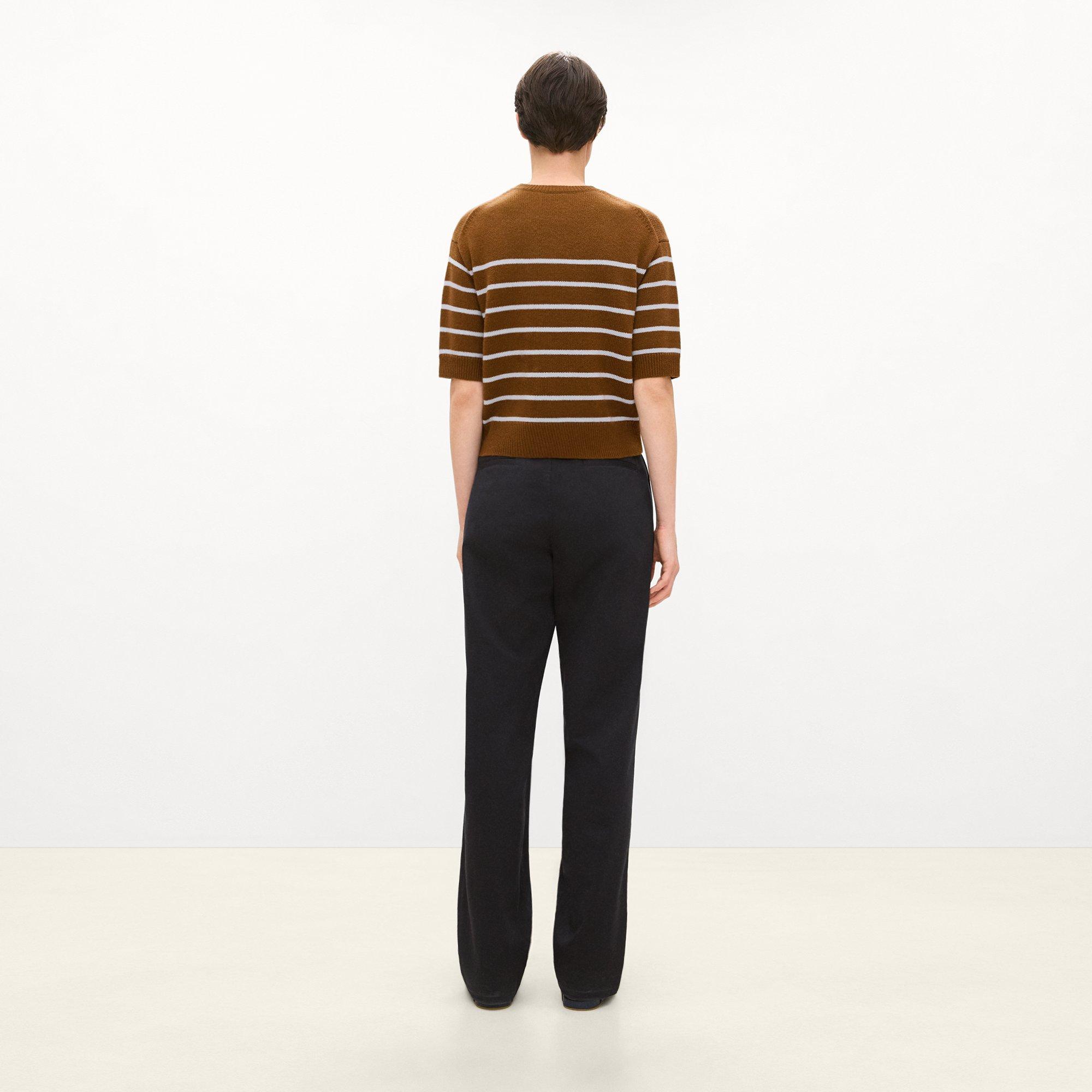 Striped Tee in Cashmere