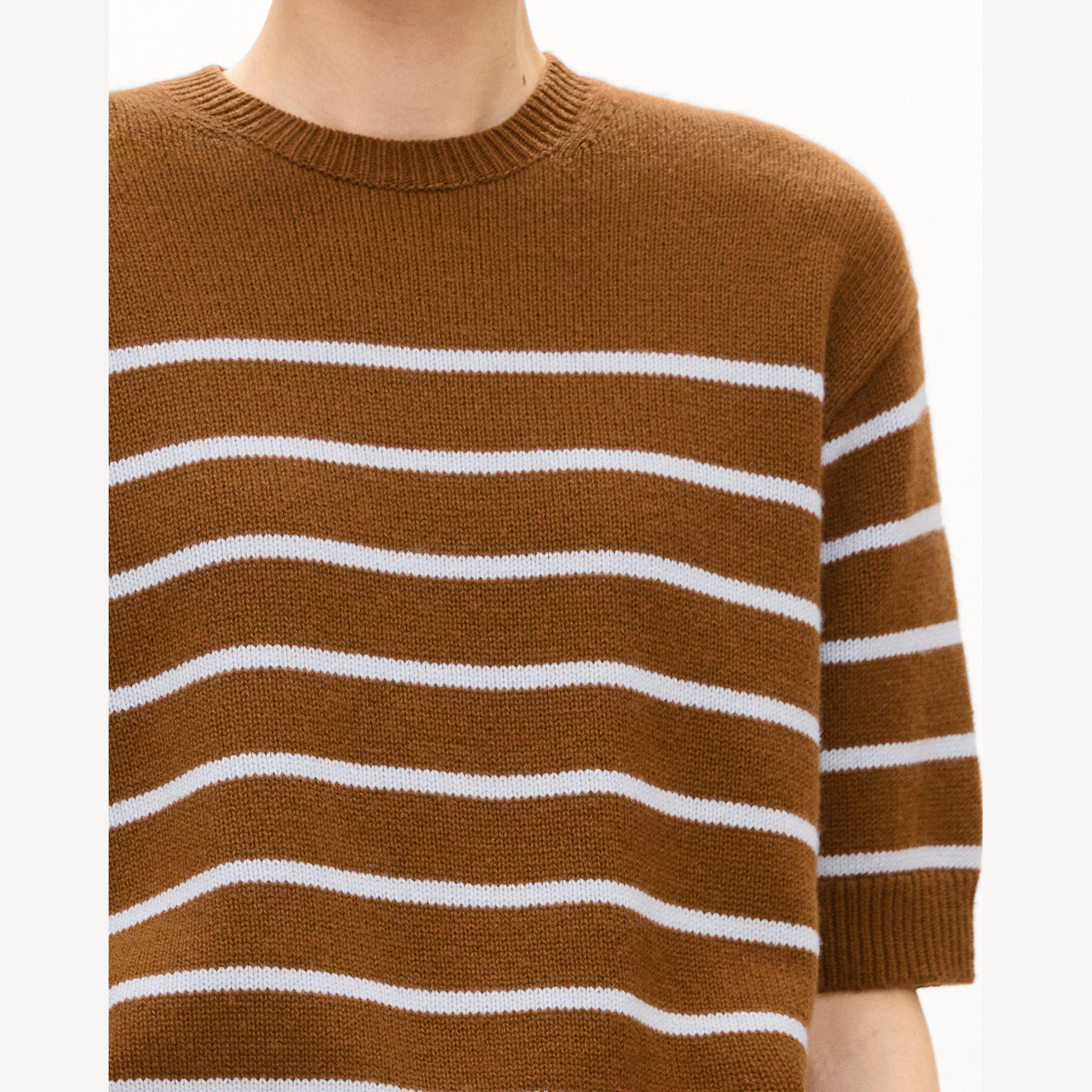 Striped Tee in Cashmere