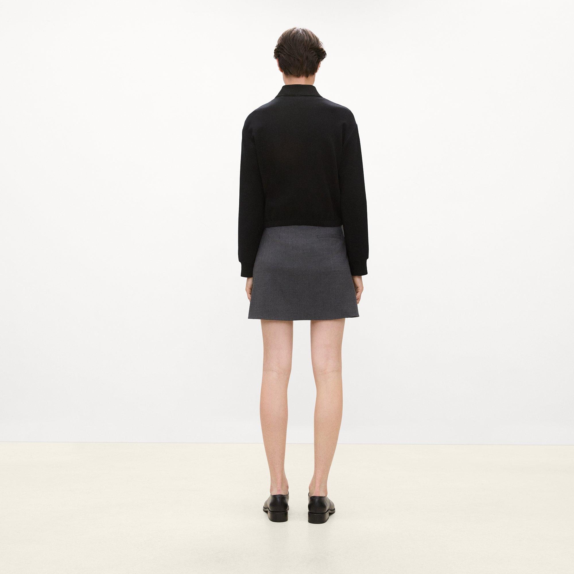 Blouson Jacket in Double-Knit Jersey