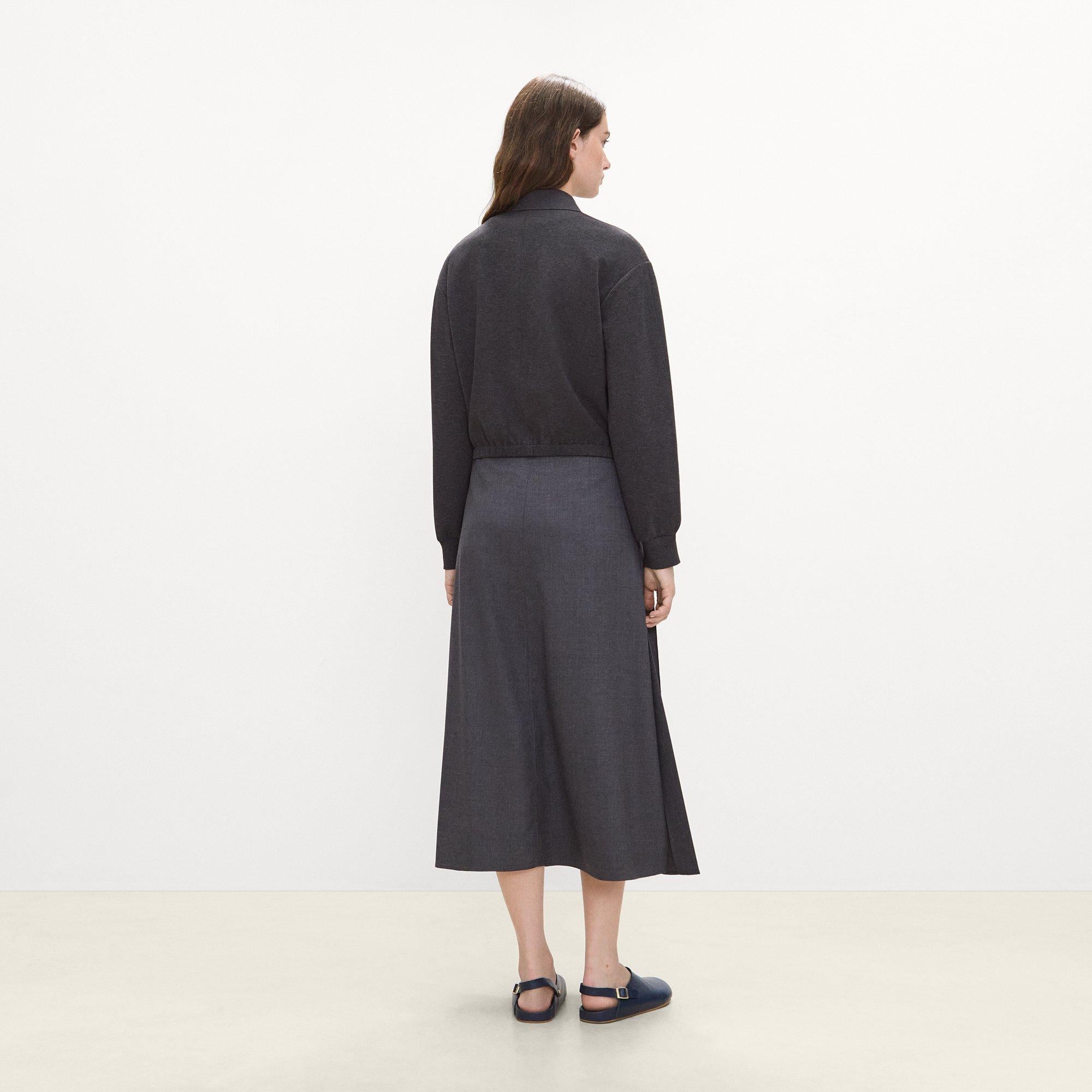 Blouson Jacket in Double-Knit Jersey