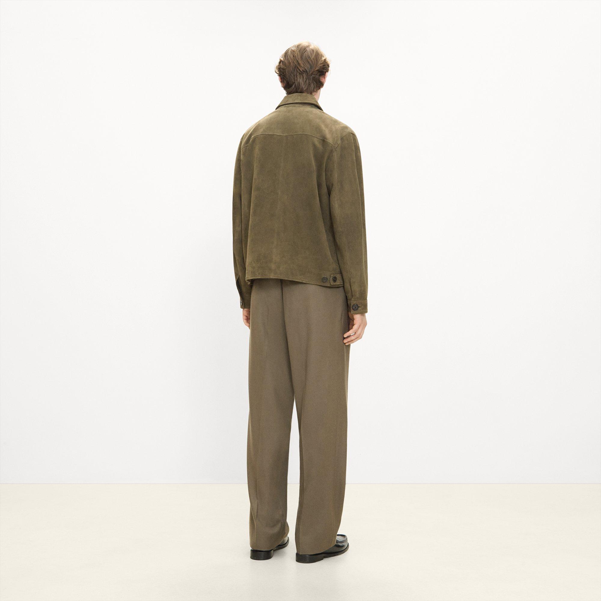 Amos Jacket in Suede