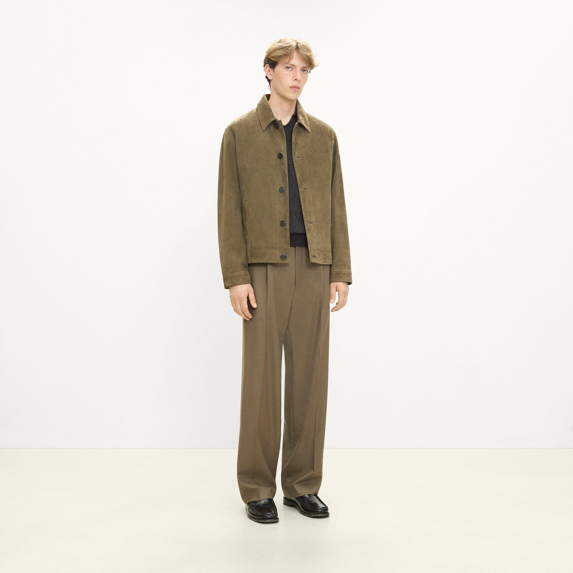 Amos Jacket in Suede