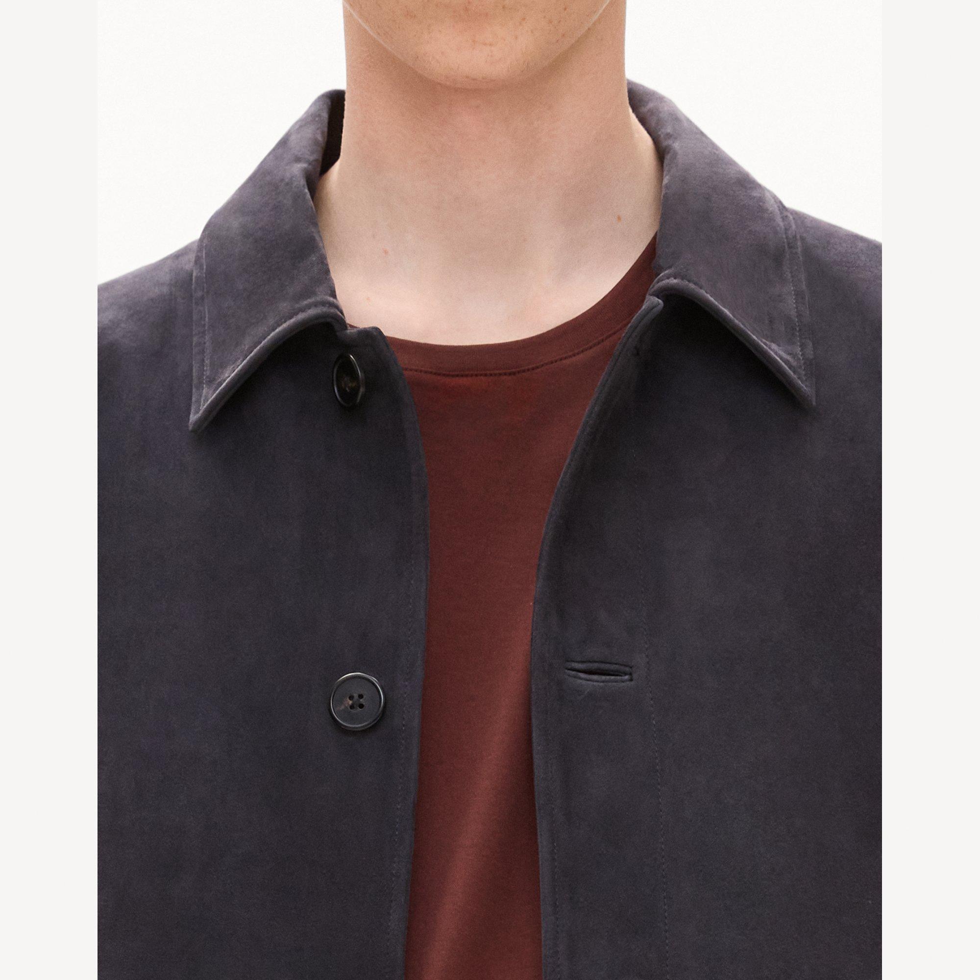 Amos Jacket in Suede