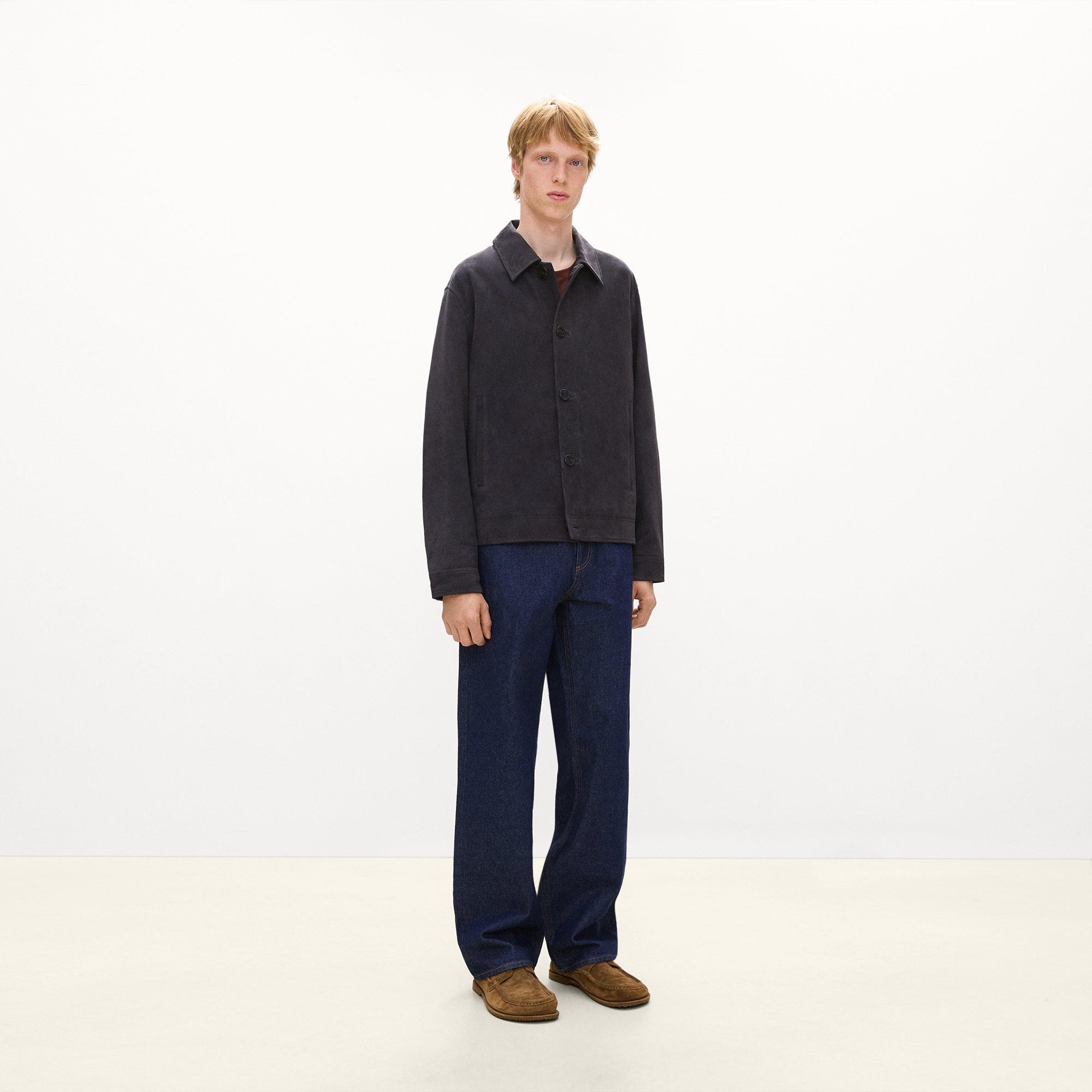 Amos Jacket in Suede