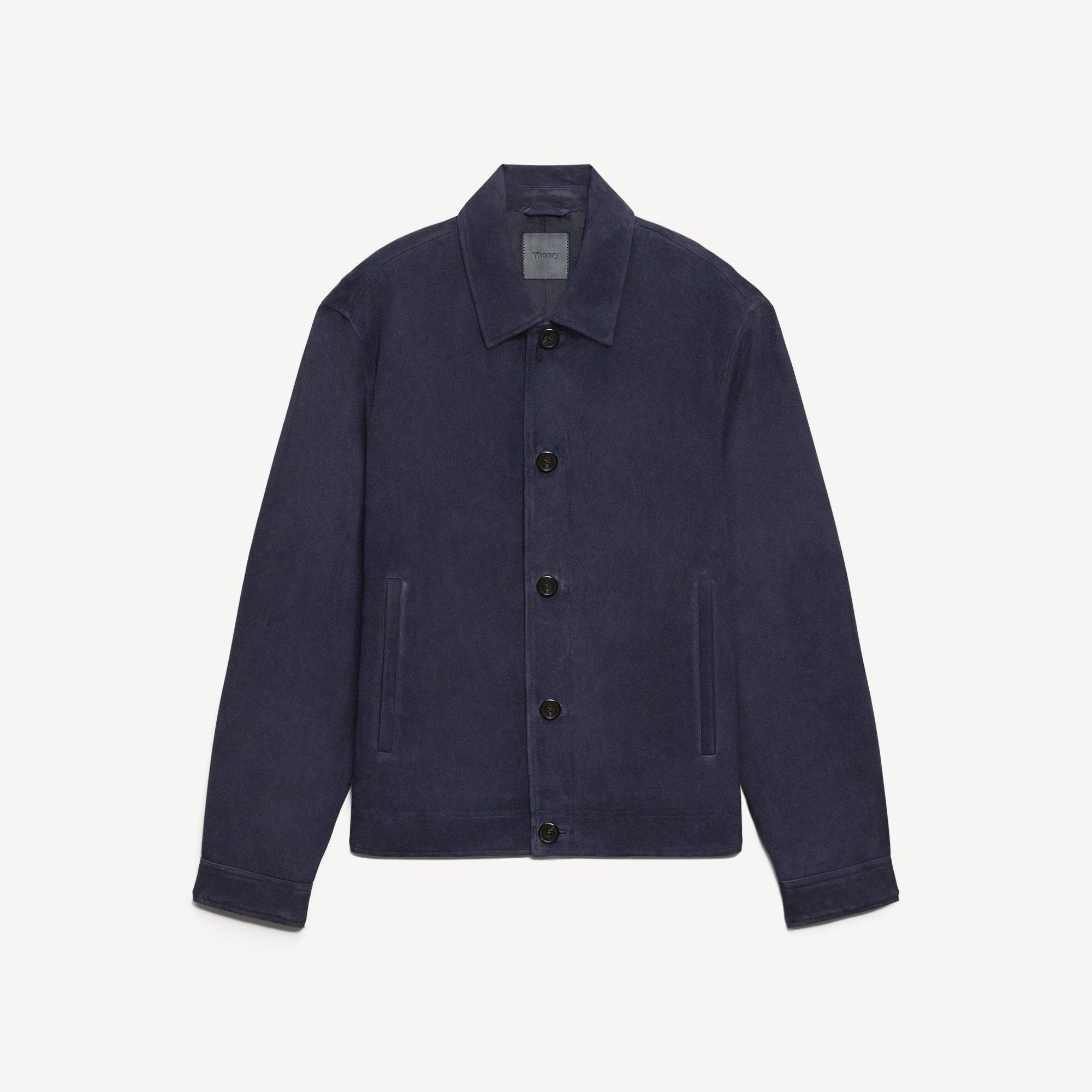 Amos Jacket in Suede