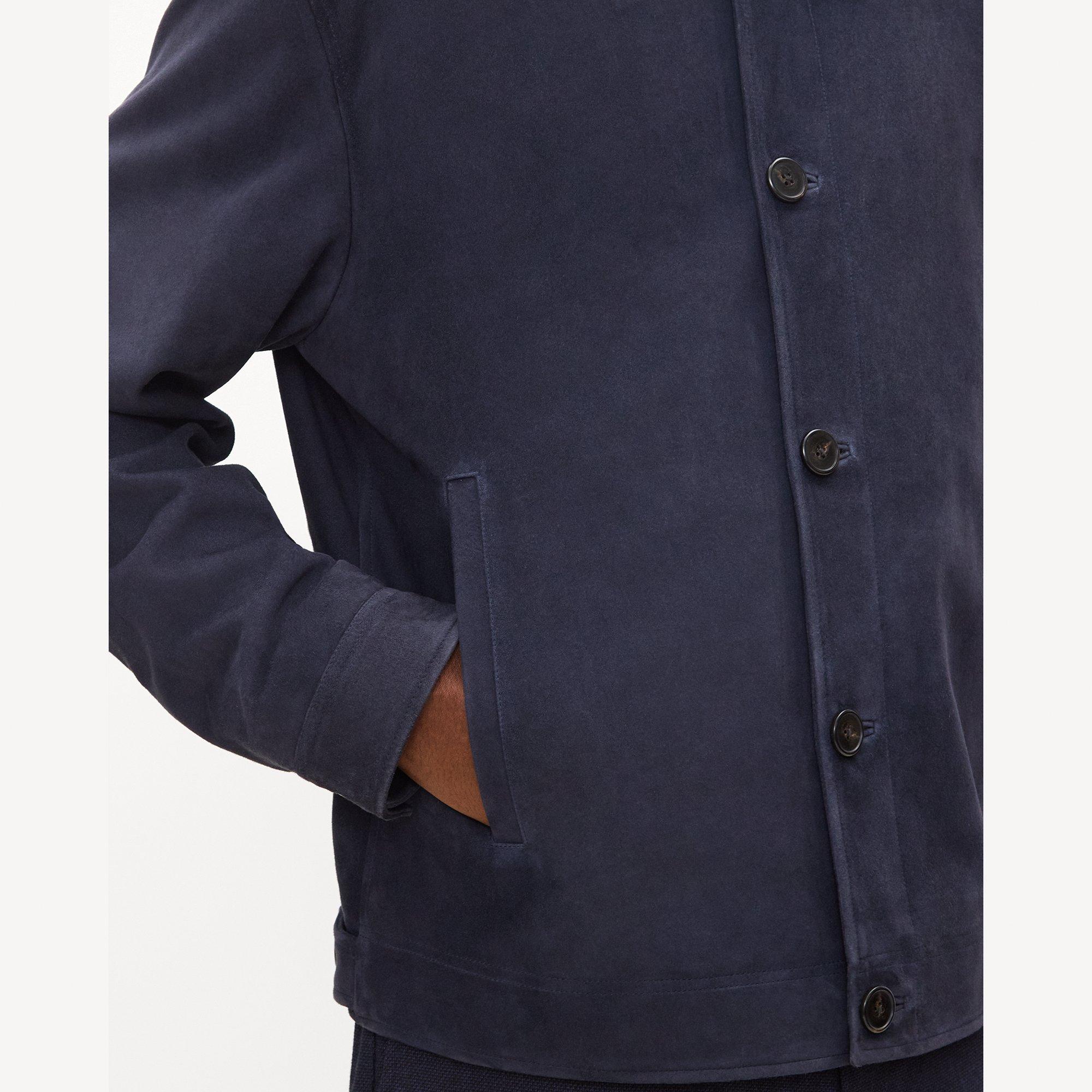 Amos Jacket in Suede