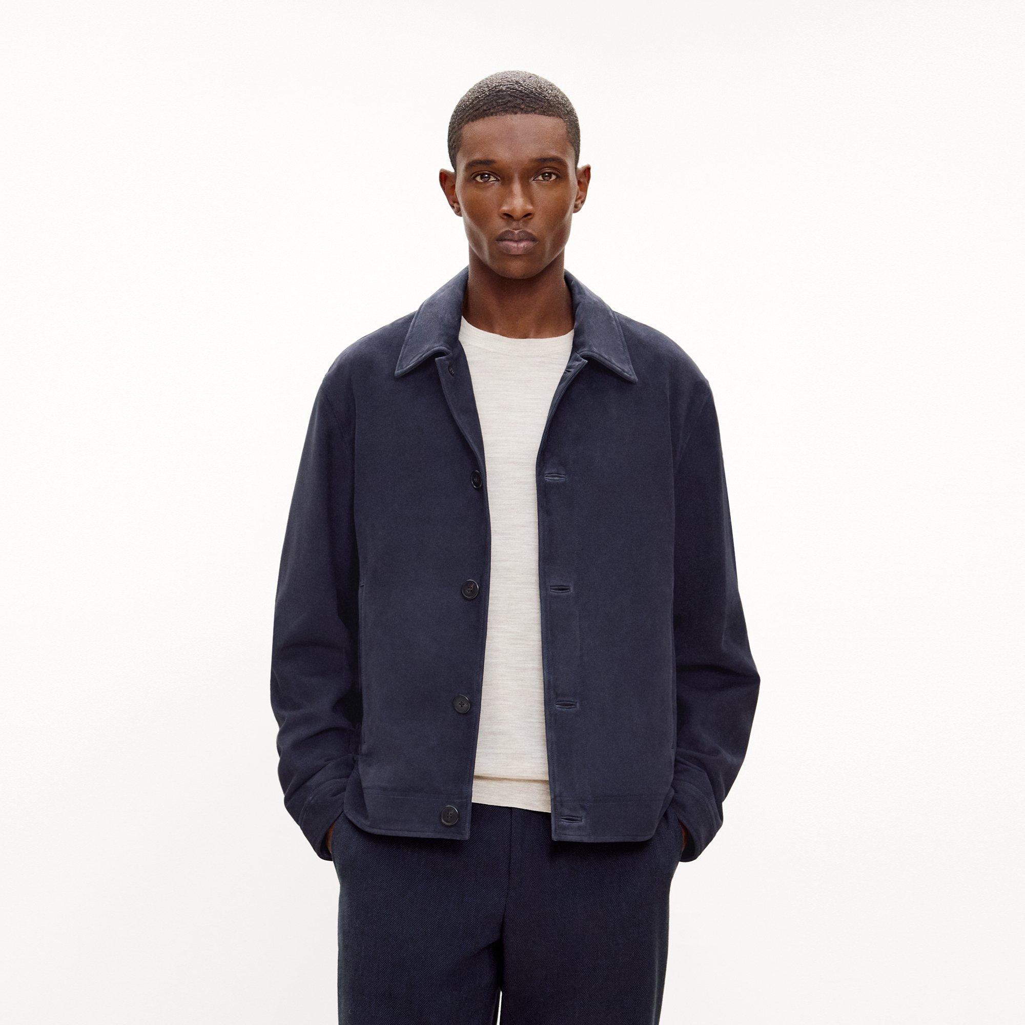 Amos Jacket in Suede