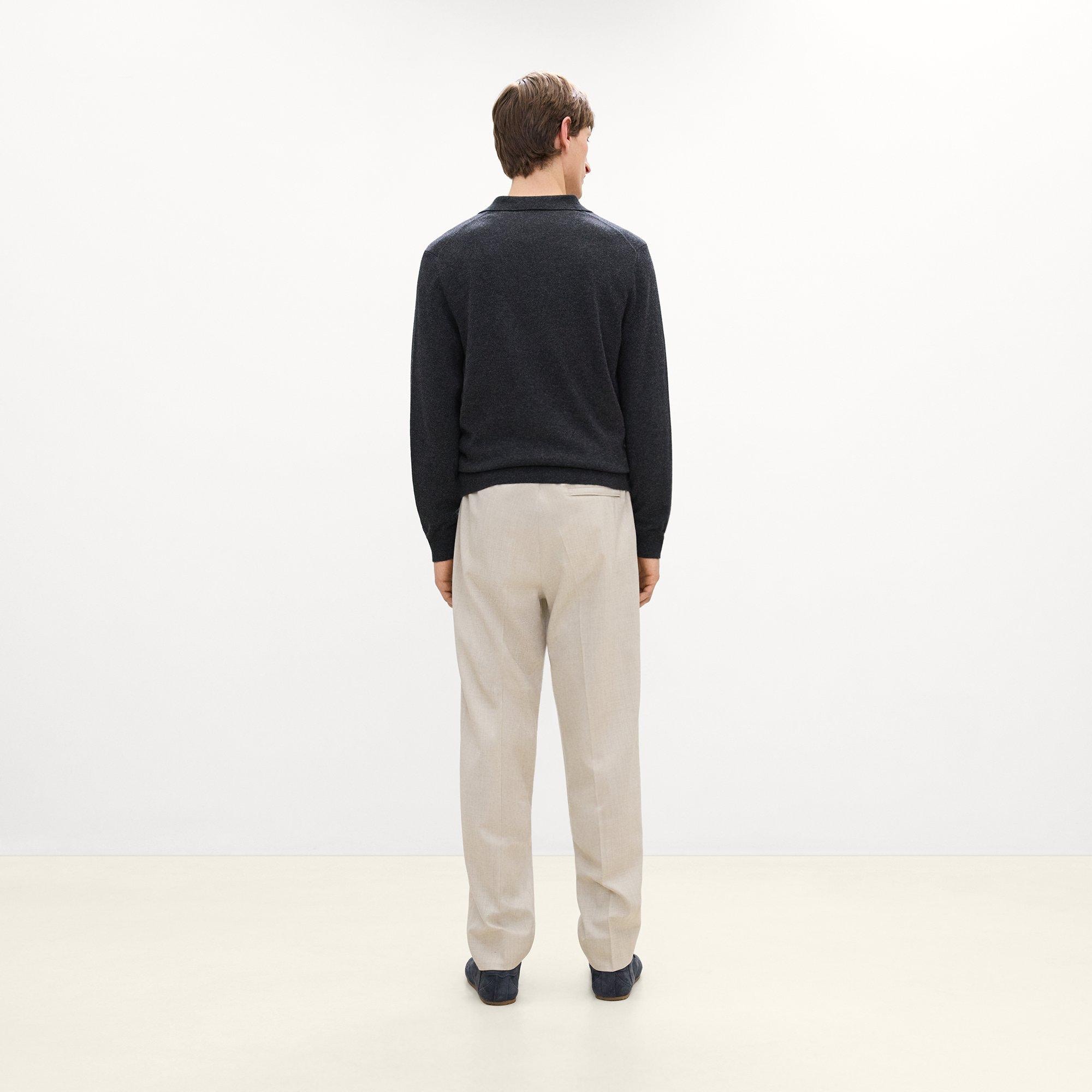 Drawstring Pull-On Pant in Motion Wool Twill