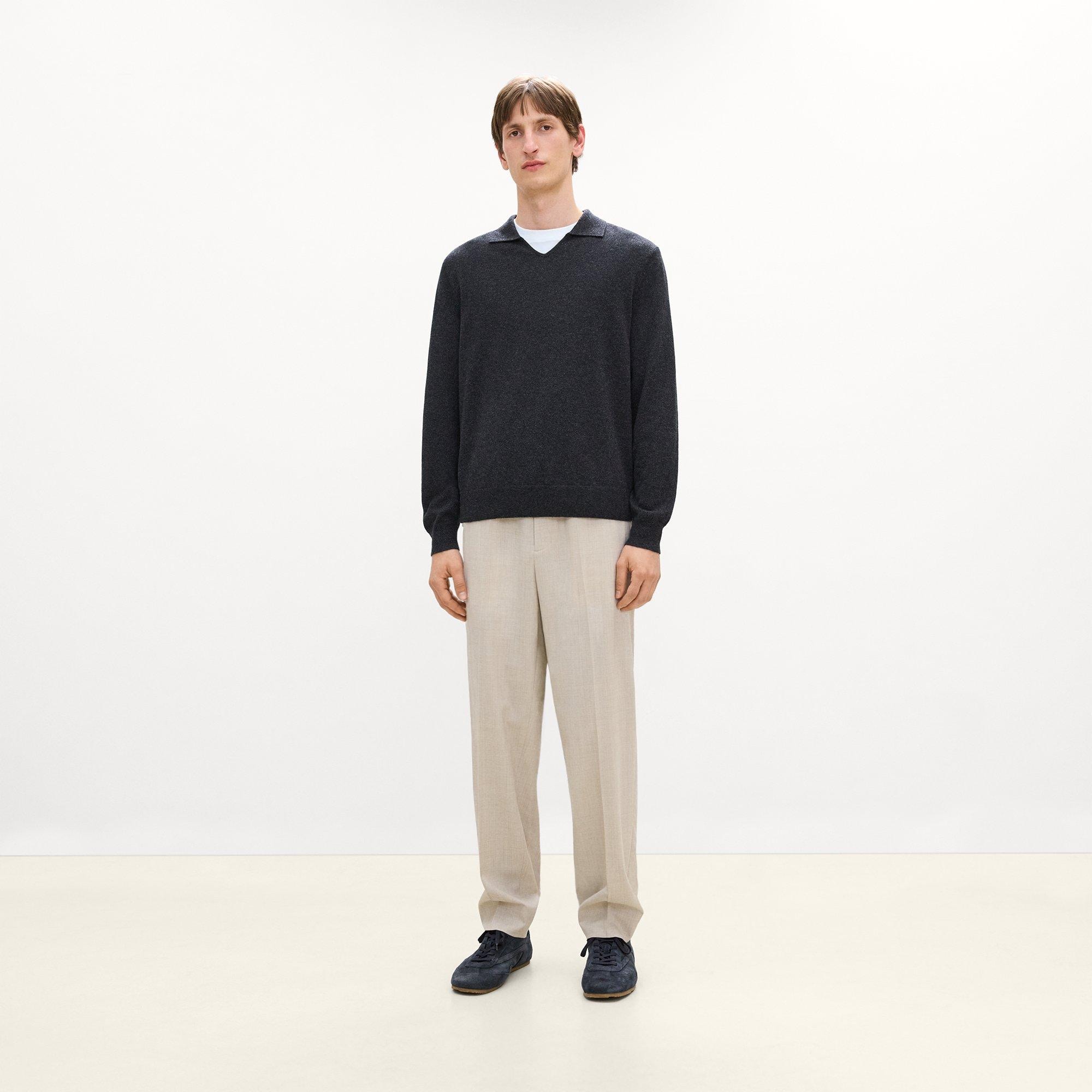 Drawstring Pull-On Pant in Motion Wool Twill