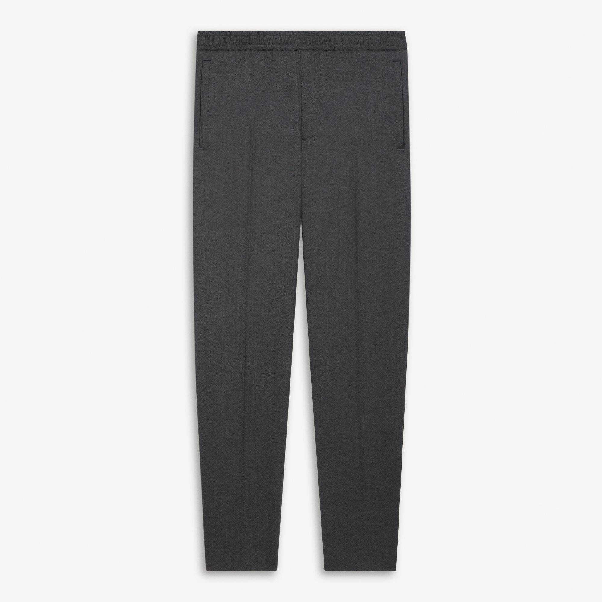 Drawstring Pull-On Pant in Motion Wool Twill