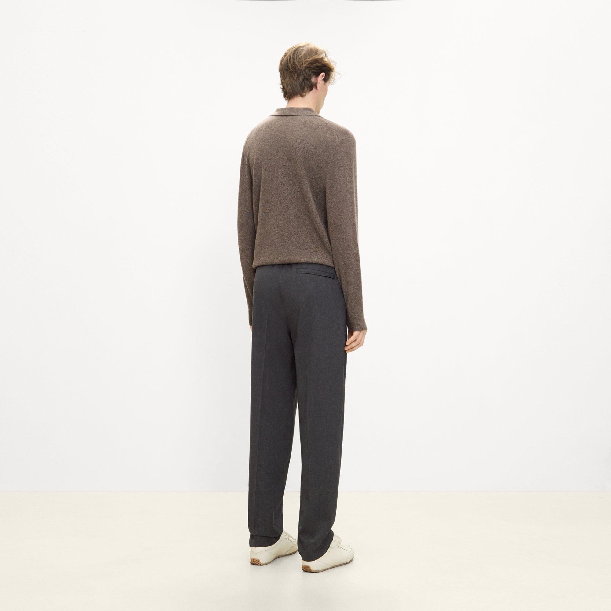 Drawstring Pull-On Pant in Motion Wool Twill