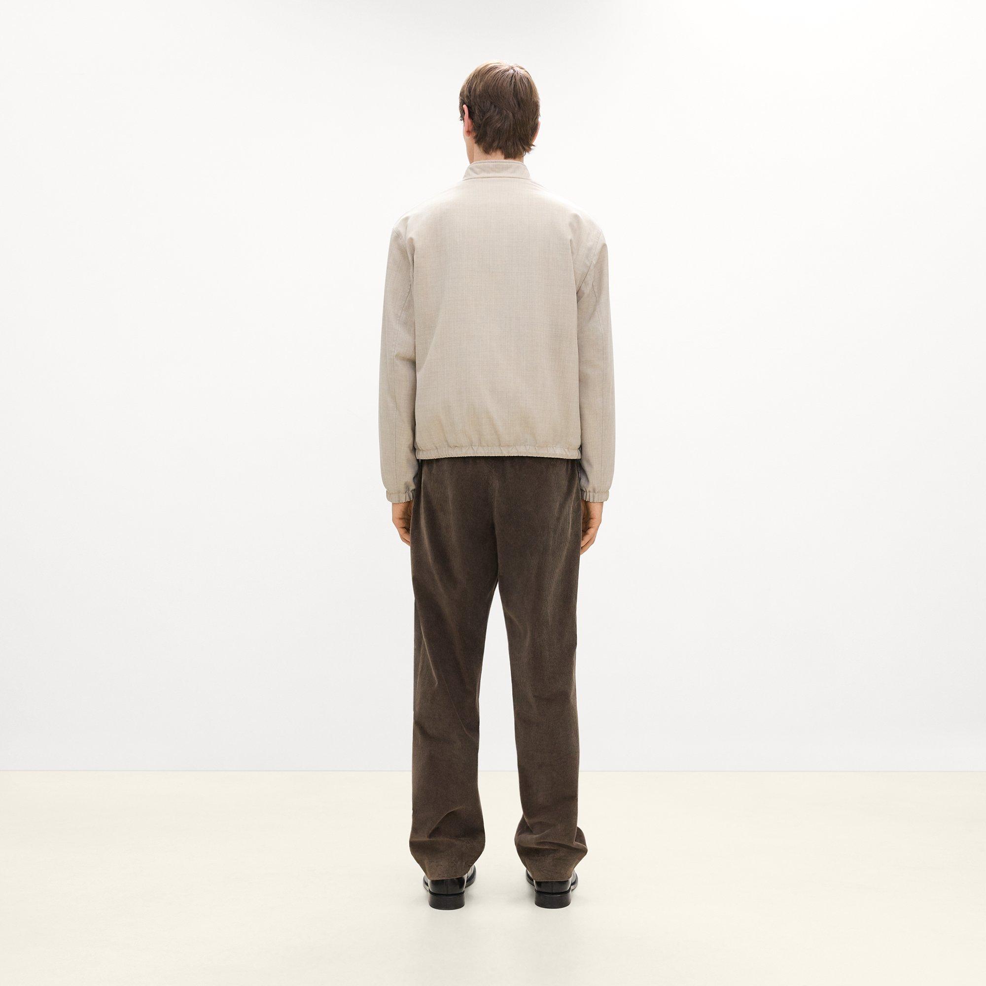 Harrington Jacket in Motion Wool Twill