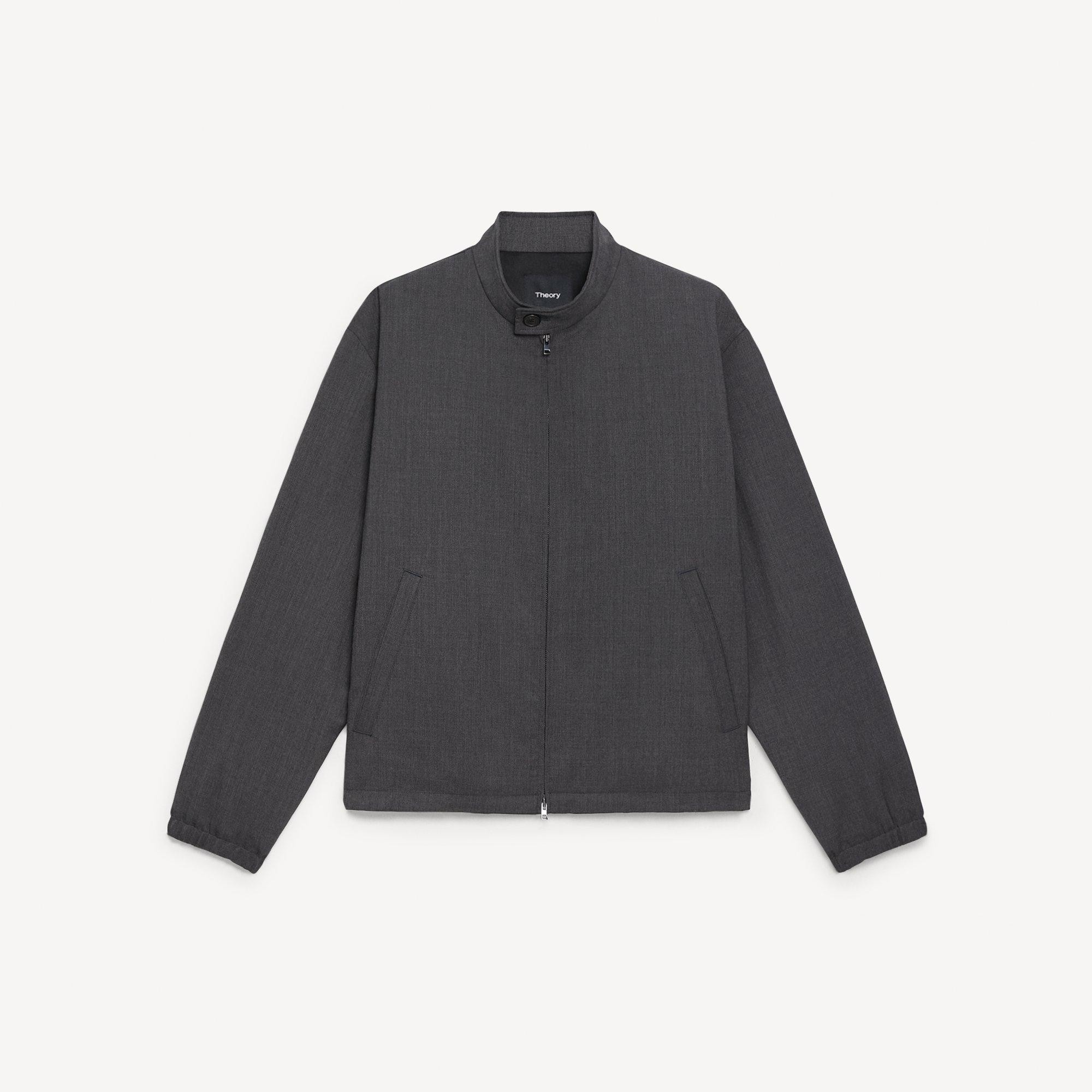 Harrington Jacket in Motion Wool Twill
