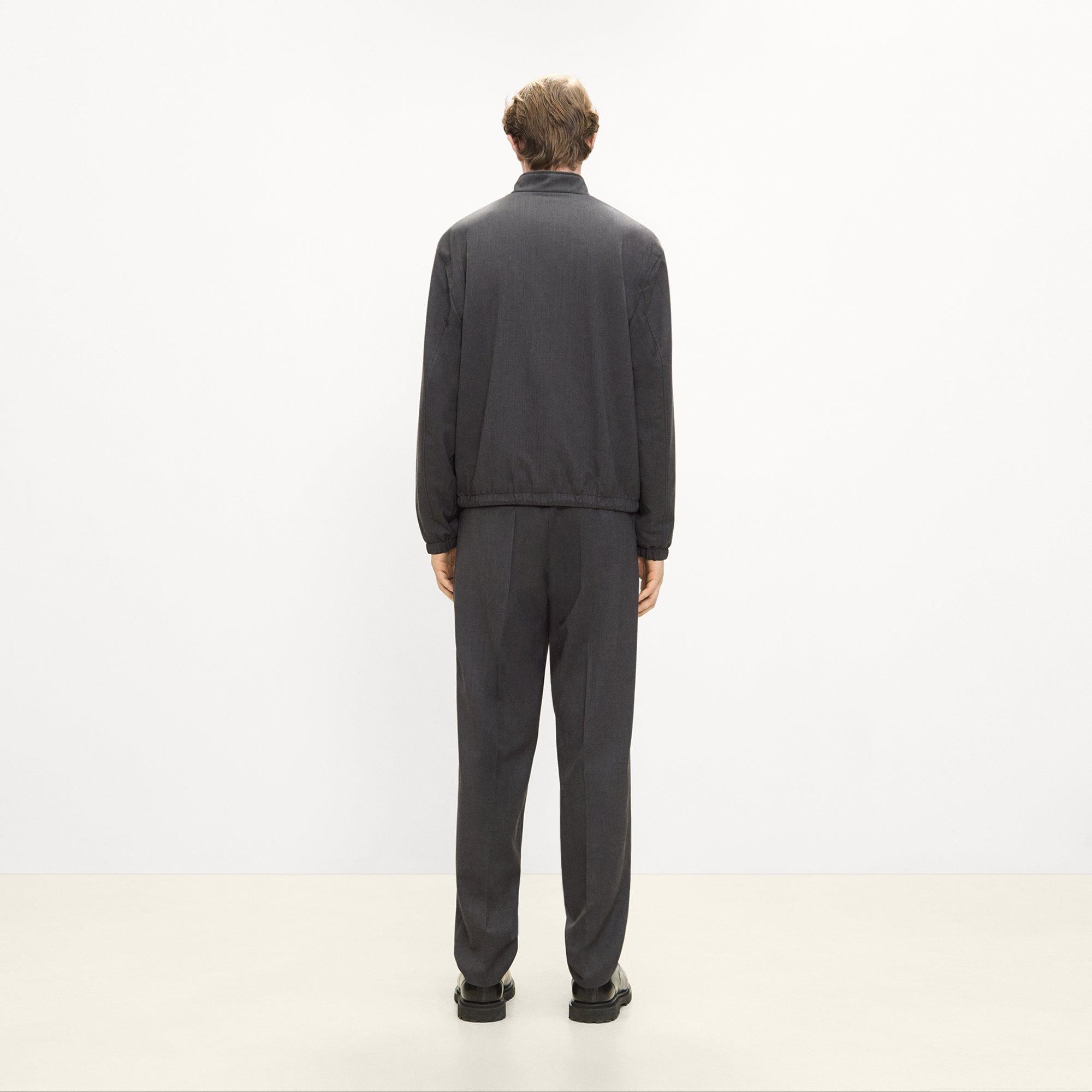Harrington Jacket in Motion Wool Twill