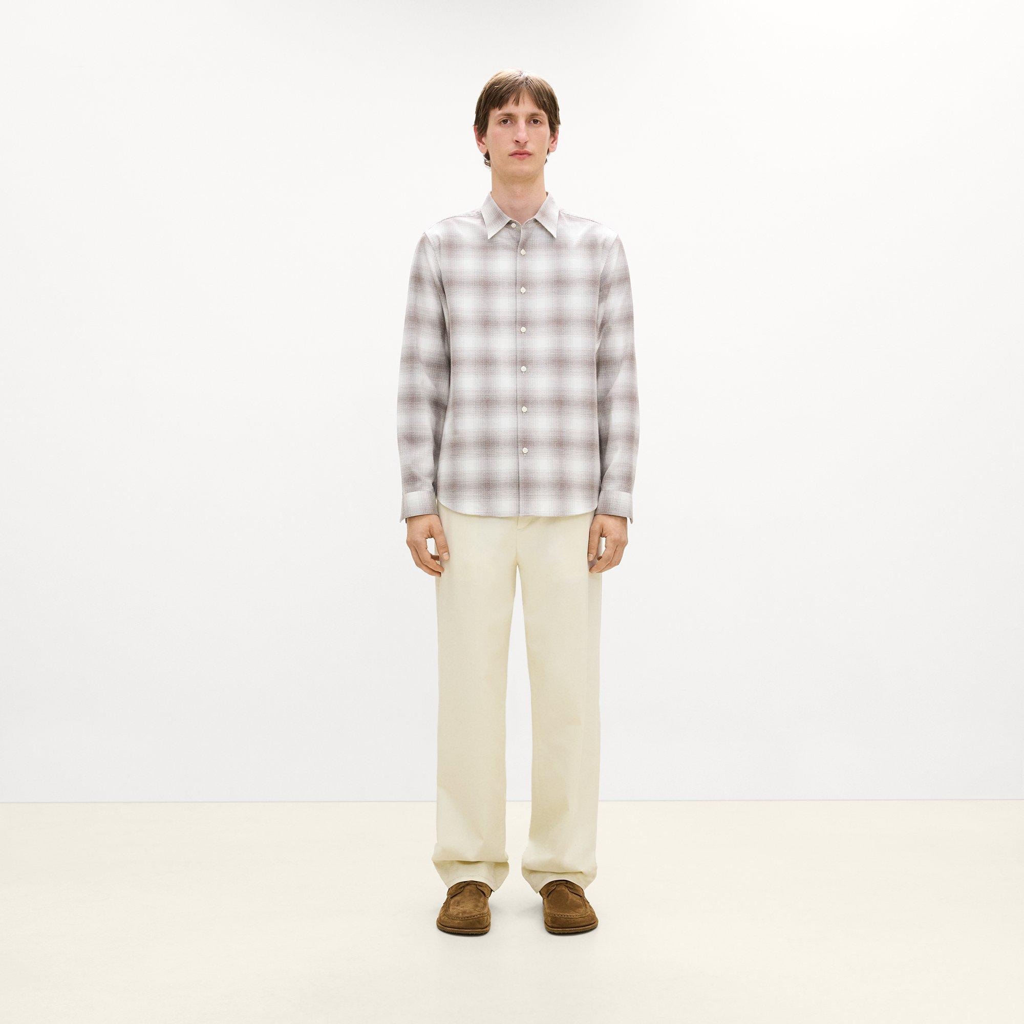 Irving Shirt in Faded Plaid