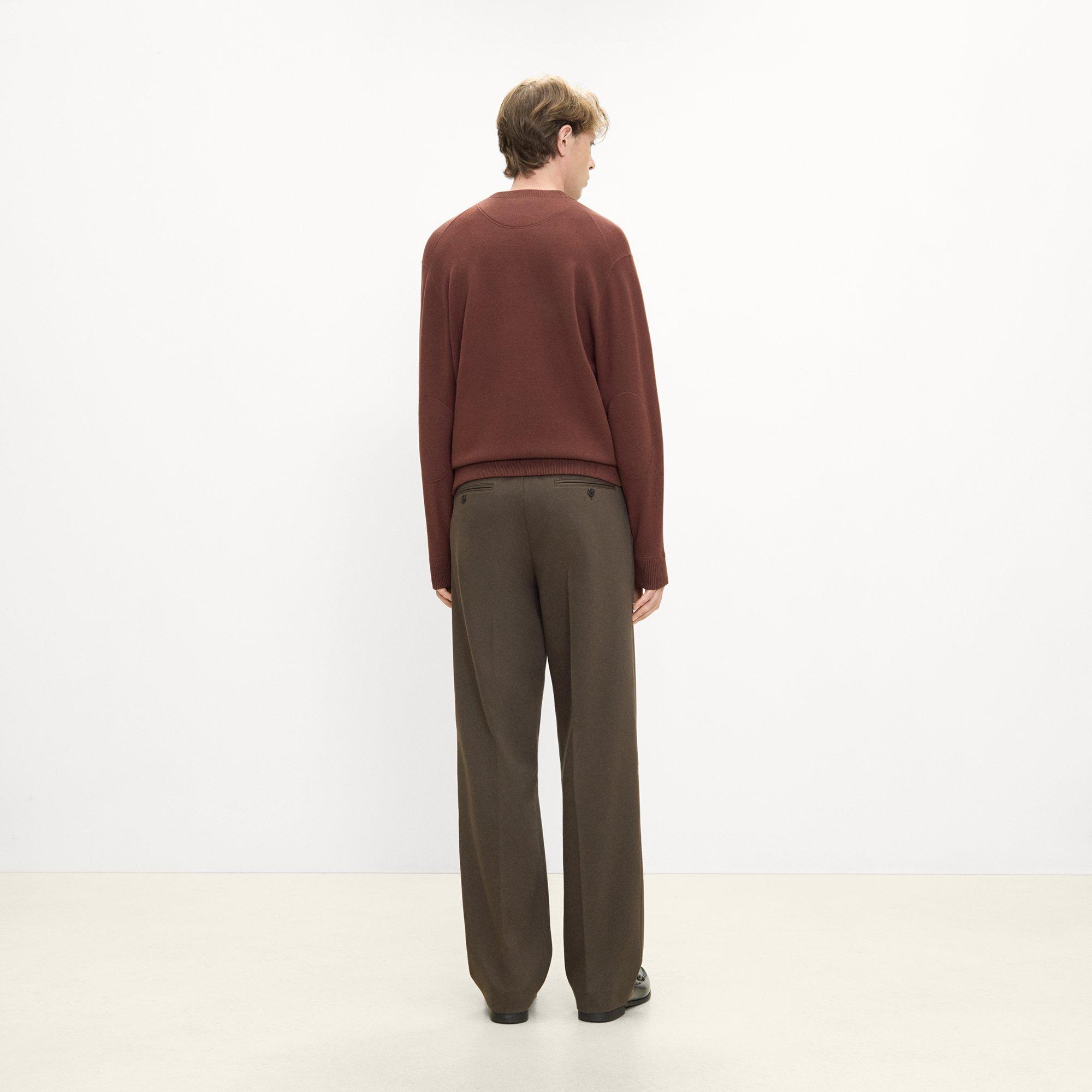 Relaxed Crewneck Sweatshirt in Light Bilen