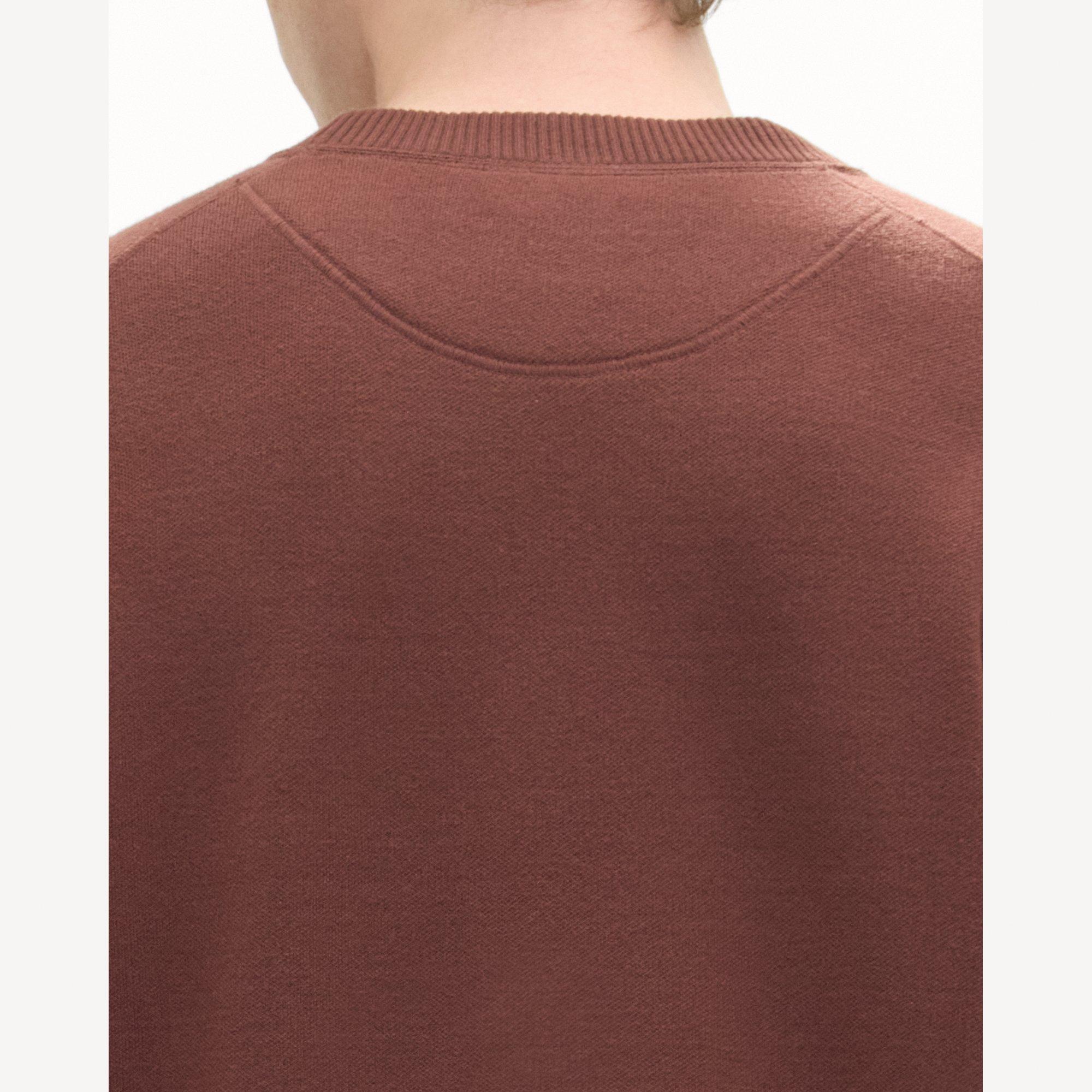 Relaxed Crewneck Sweatshirt in Light Bilen