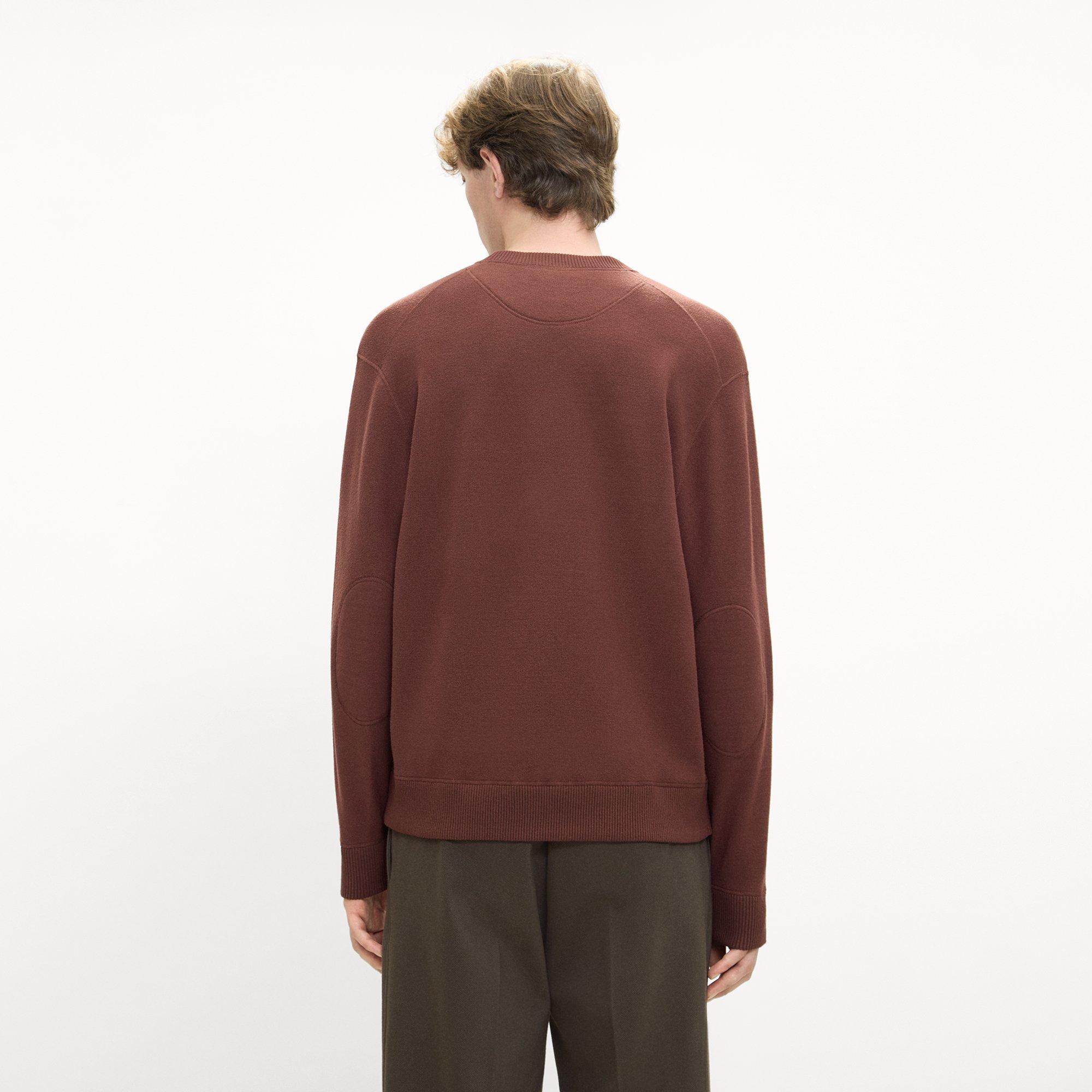 Relaxed Crewneck Sweatshirt in Light Bilen