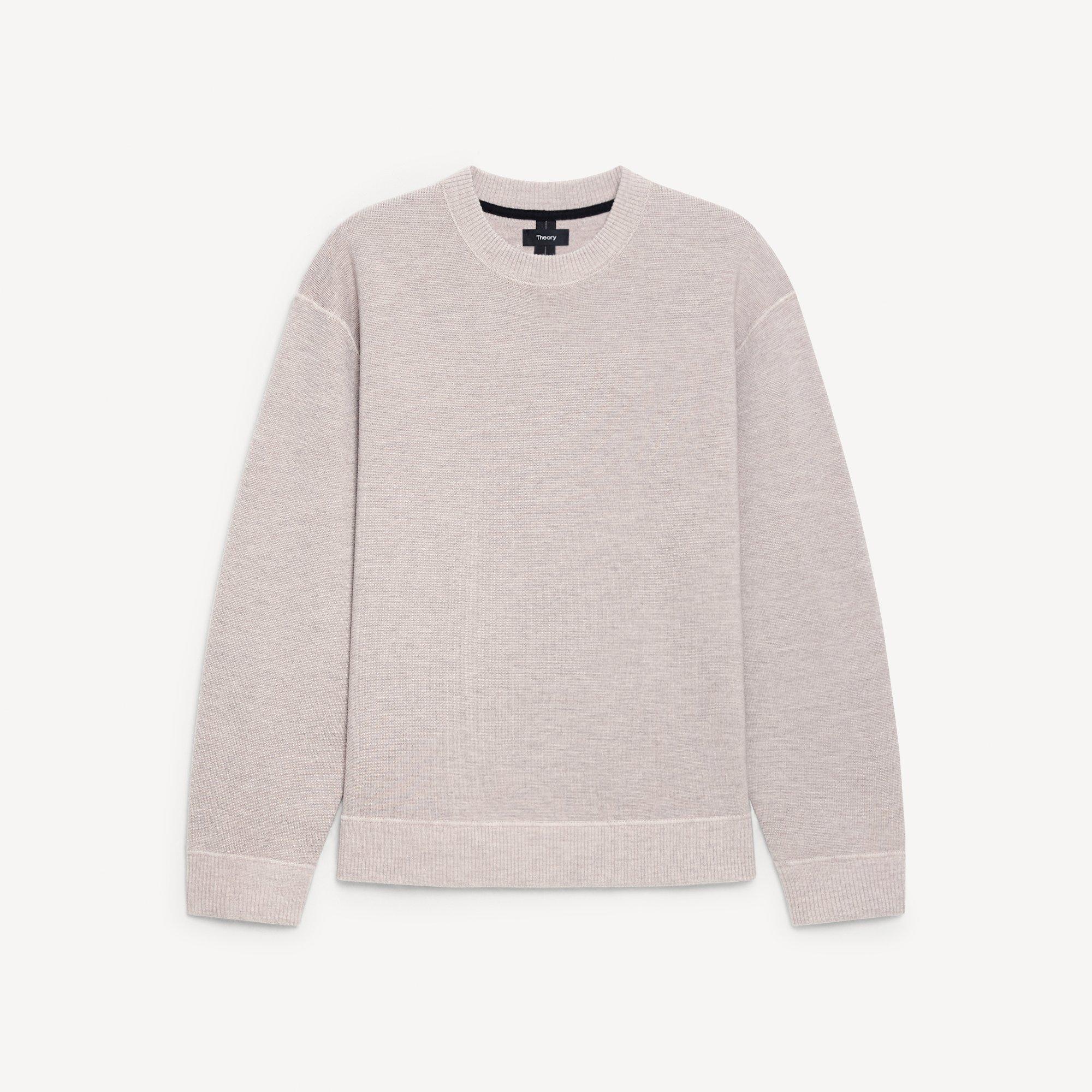 Relaxed Crewneck Sweatshirt in Light Bilen