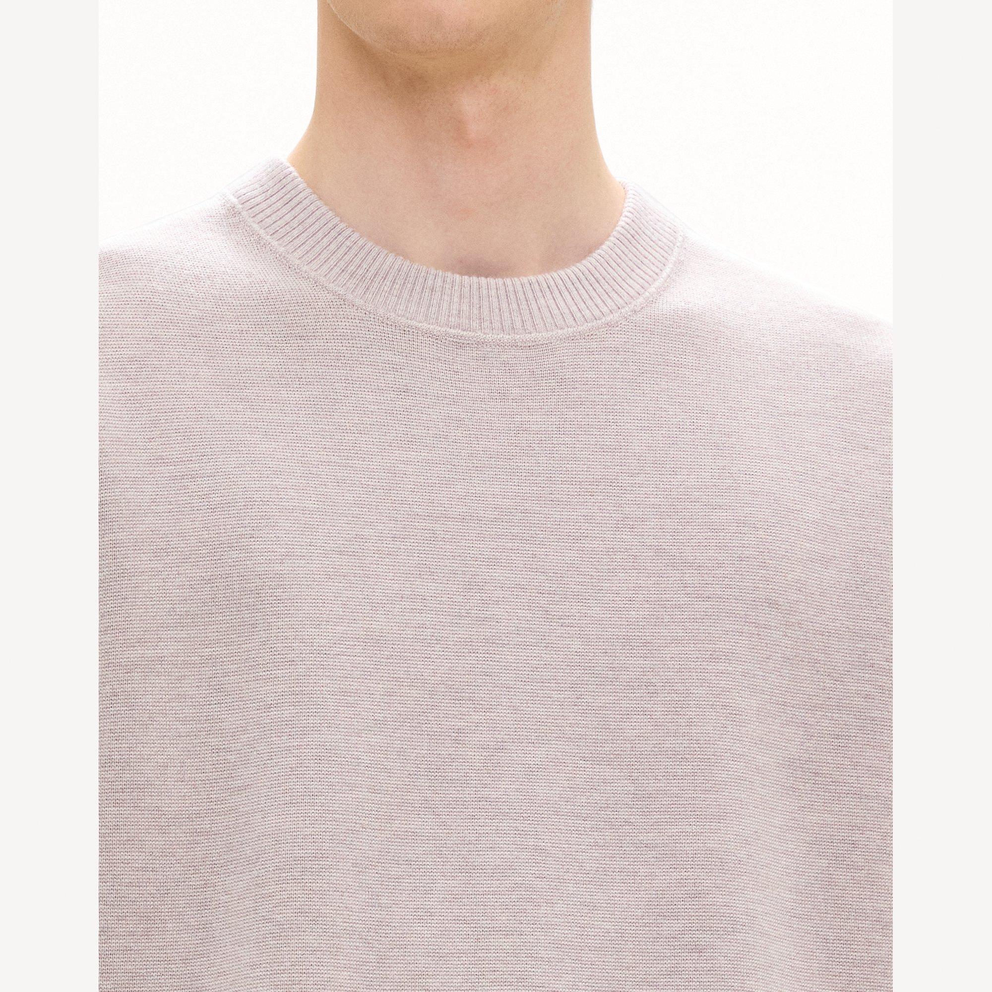 Relaxed Crewneck Sweatshirt in Light Bilen