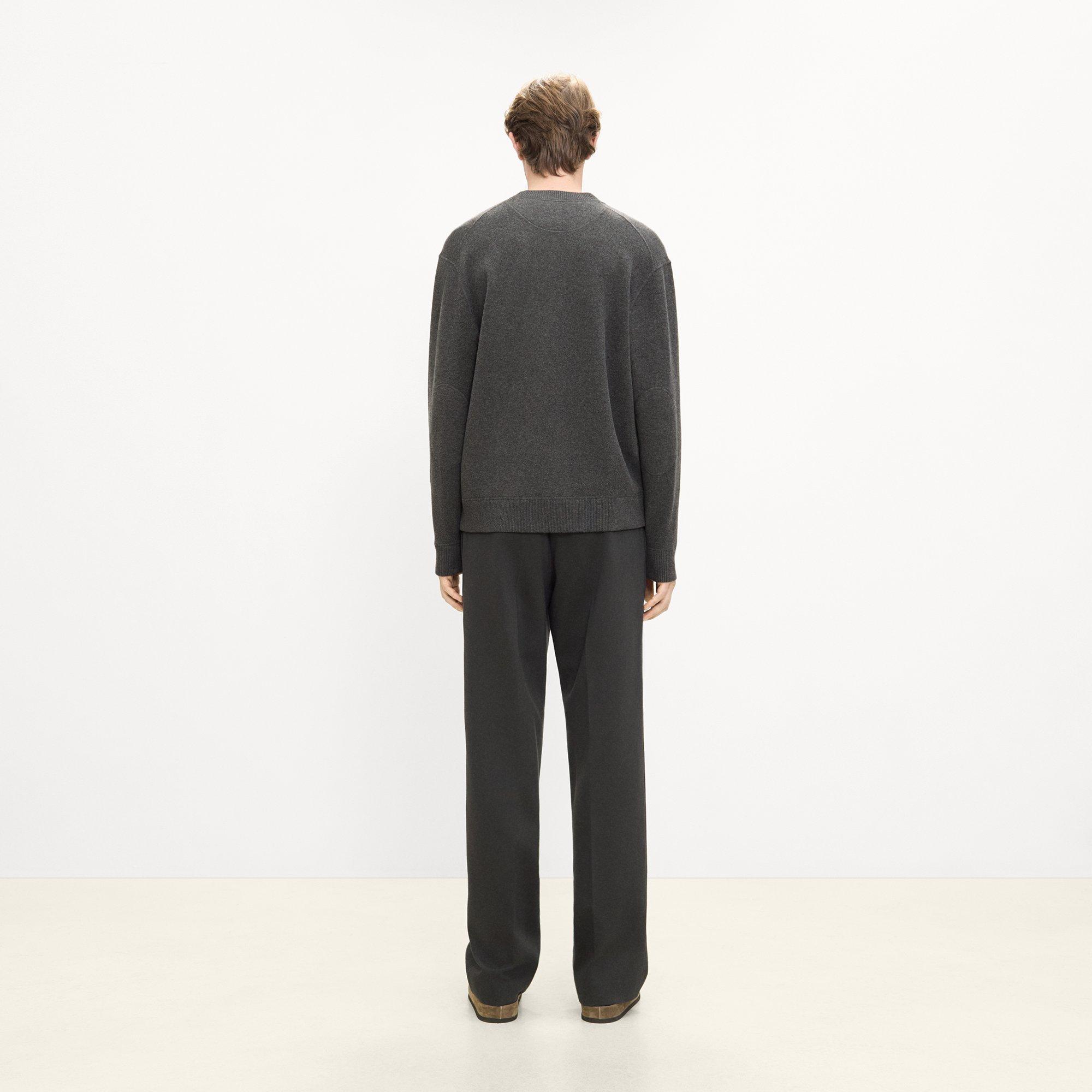 Relaxed Crewneck Sweatshirt in Light Bilen