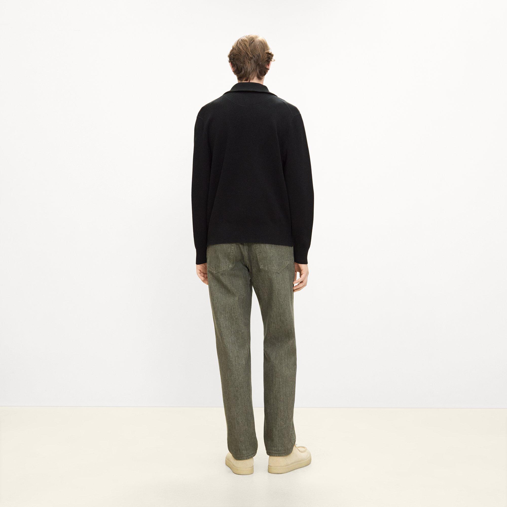 Turtleneck Cardigan in Light Bilen