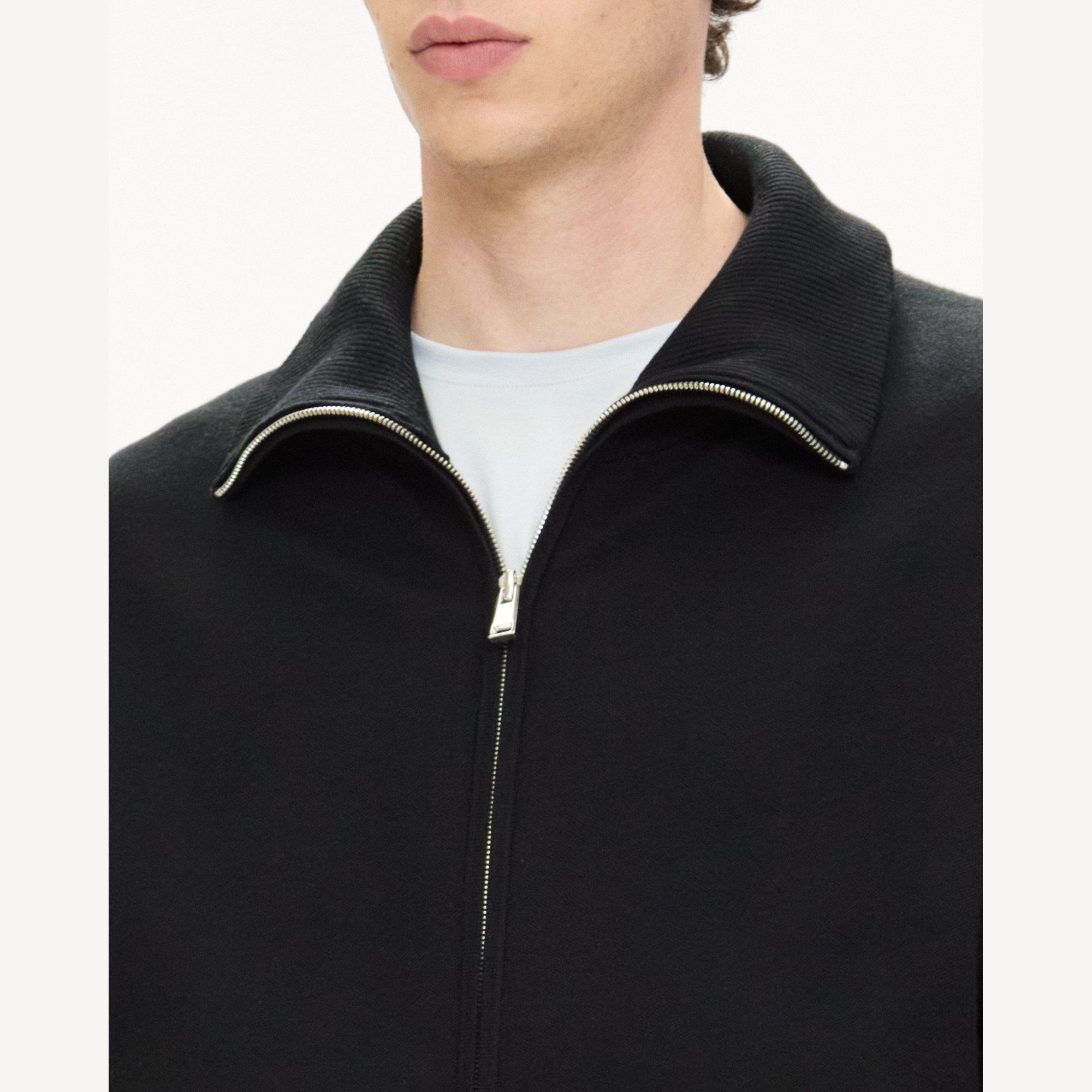 Turtleneck Cardigan in Light Bilen