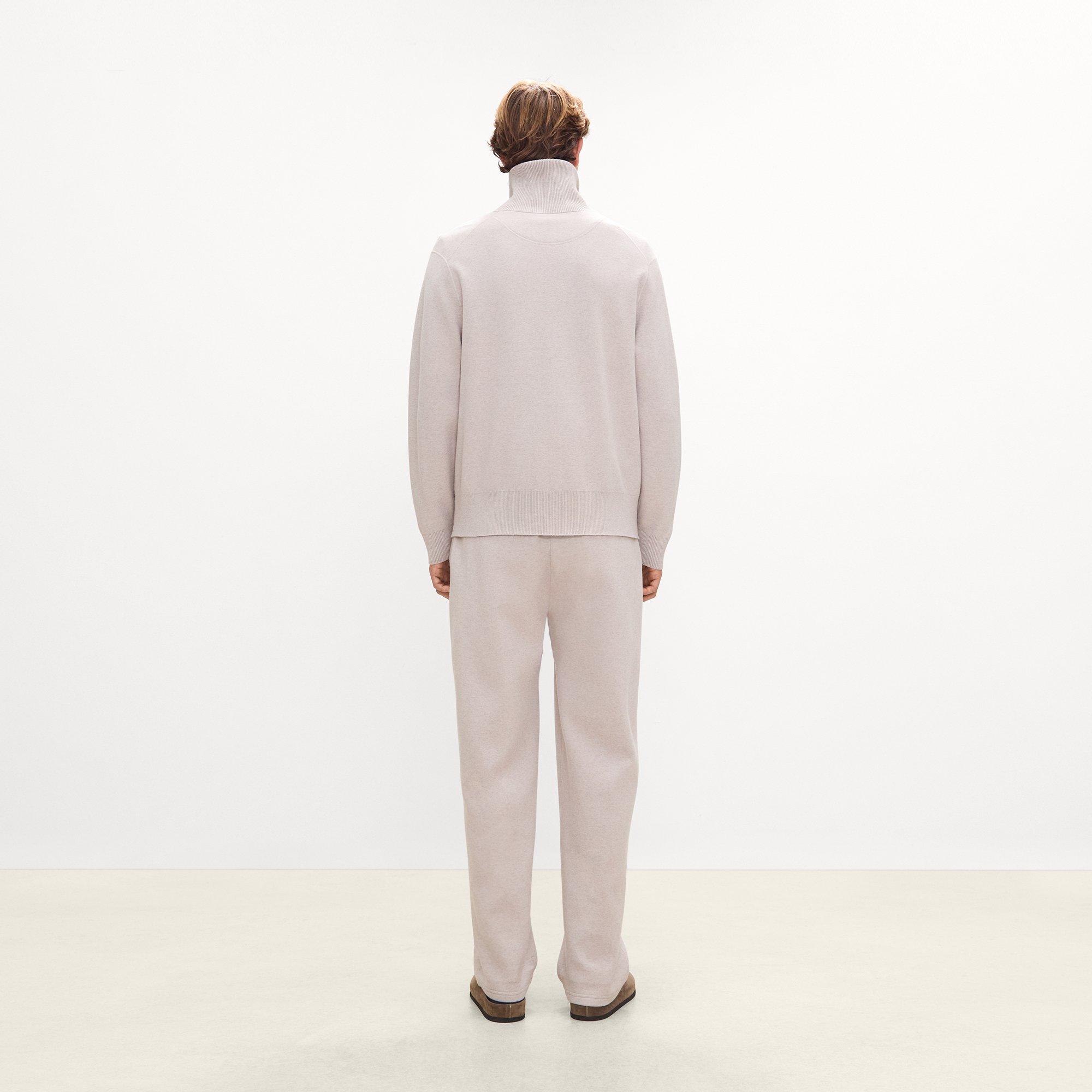Turtleneck Cardigan in Light Bilen