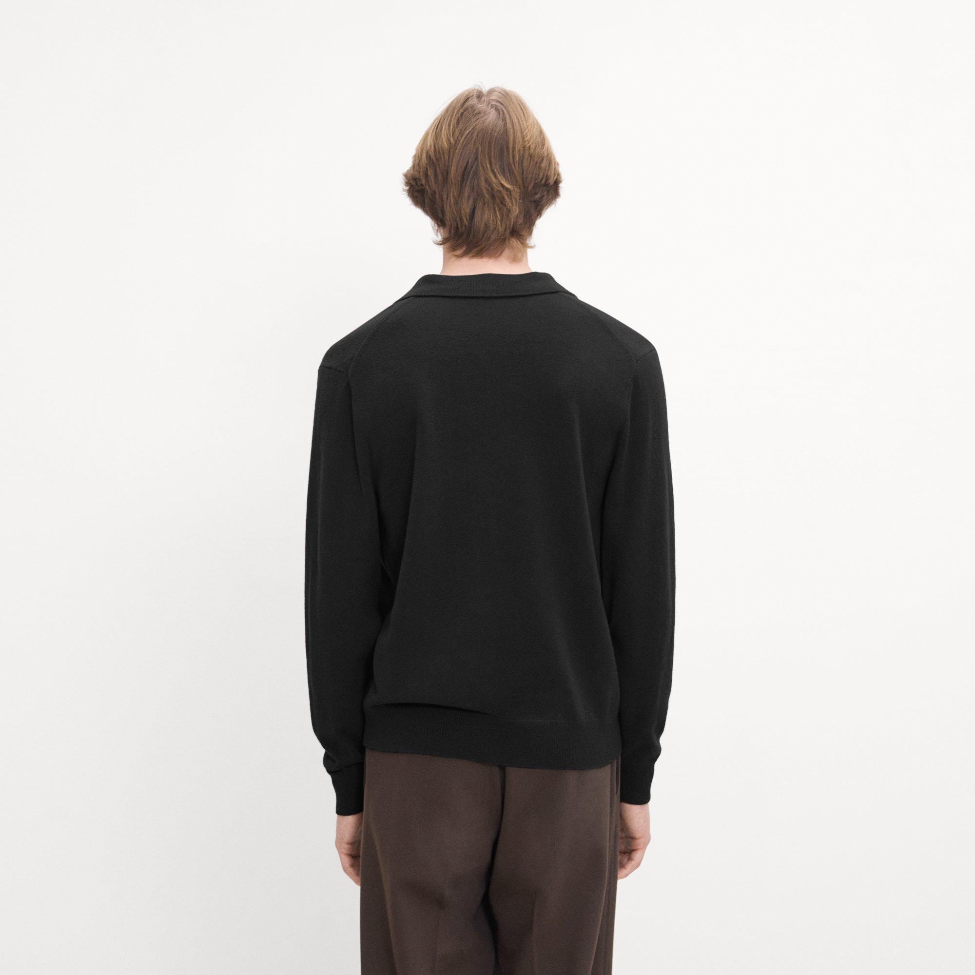 Open Collar Sweater in Cashmere