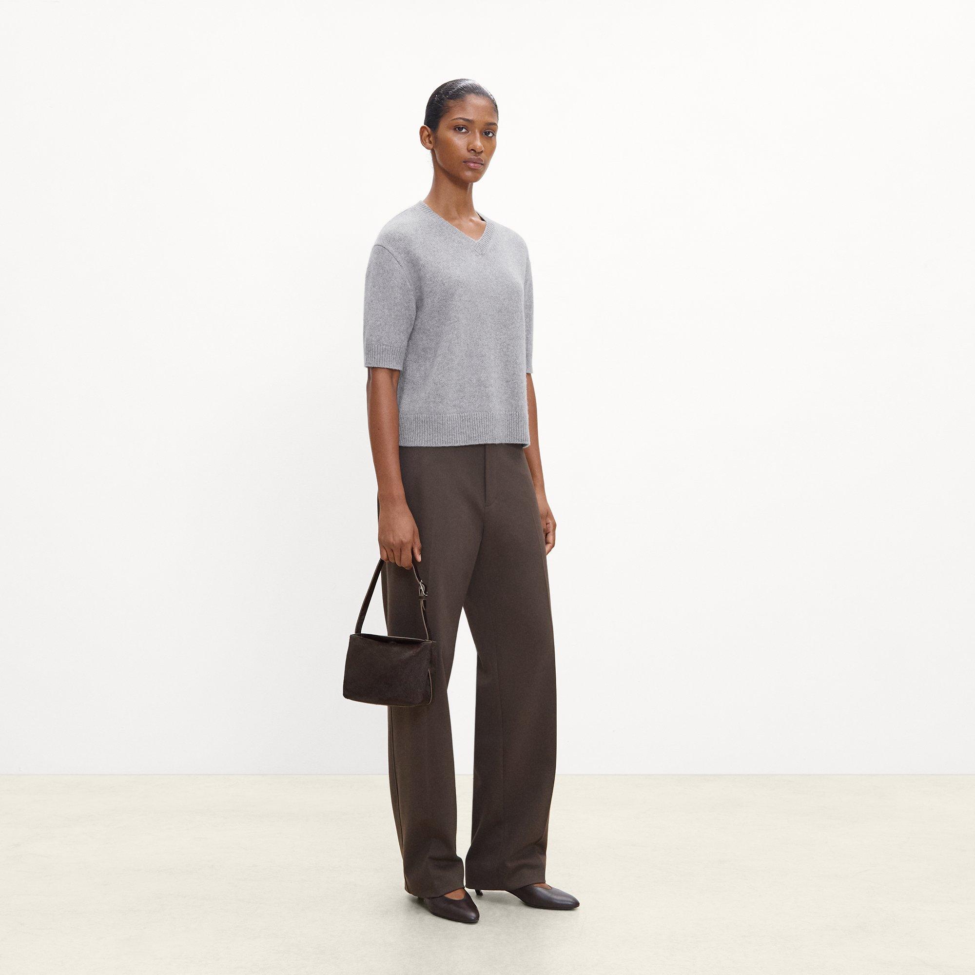 Line Mini Shoulder Bag in Calf Hair