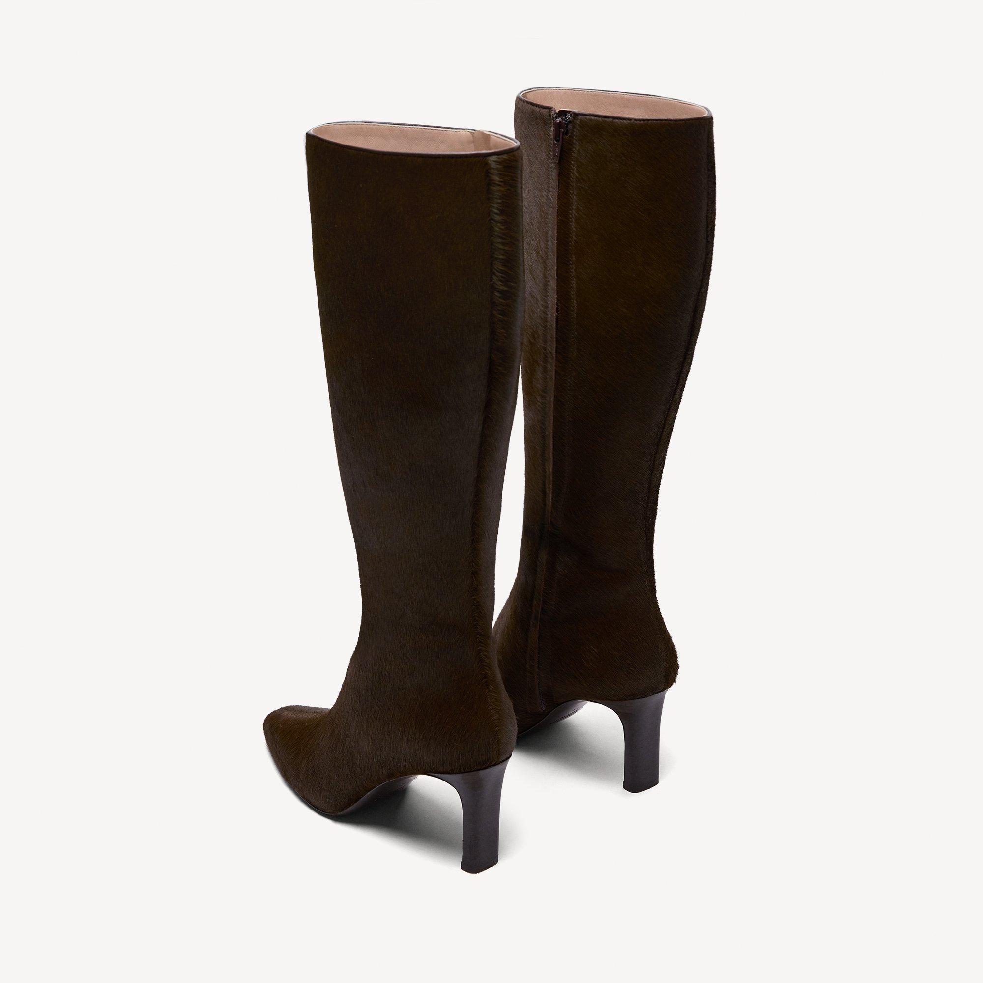 Ainsle Tall Boot in Calf Hair