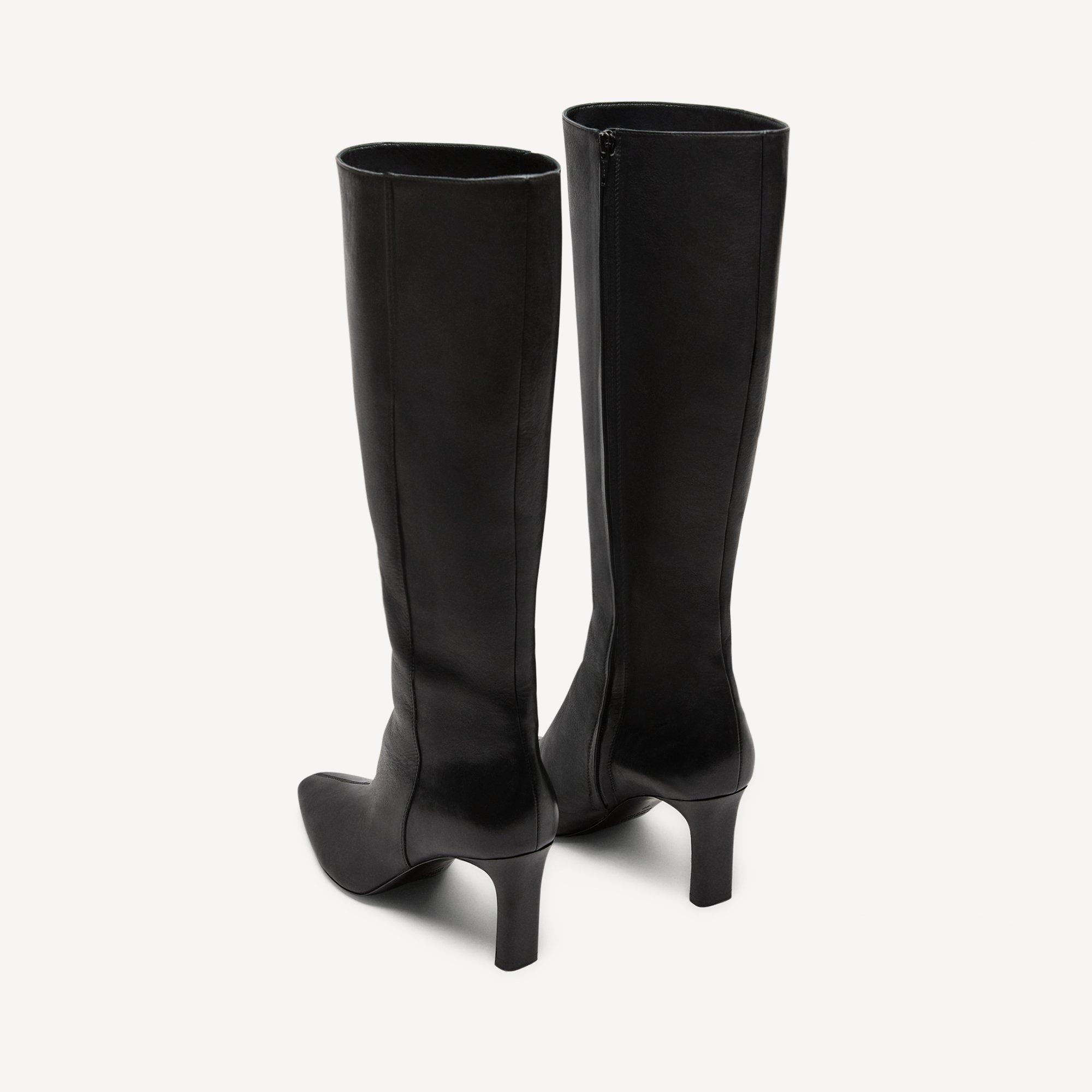 Ainsle Tall Boot in Smooth Leather