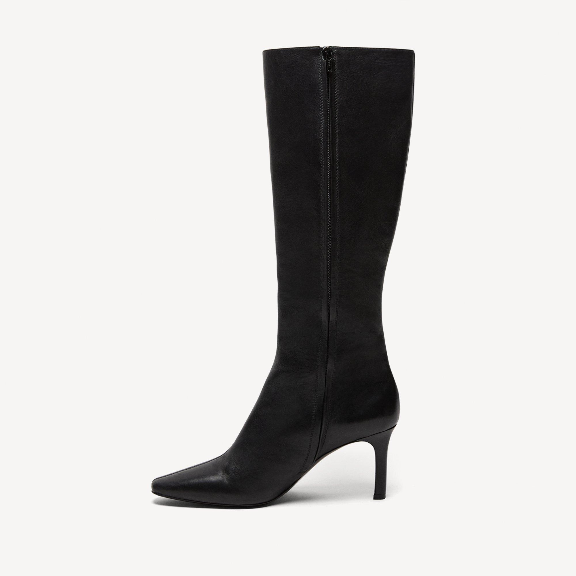 Ainsle Tall Boot in Smooth Leather
