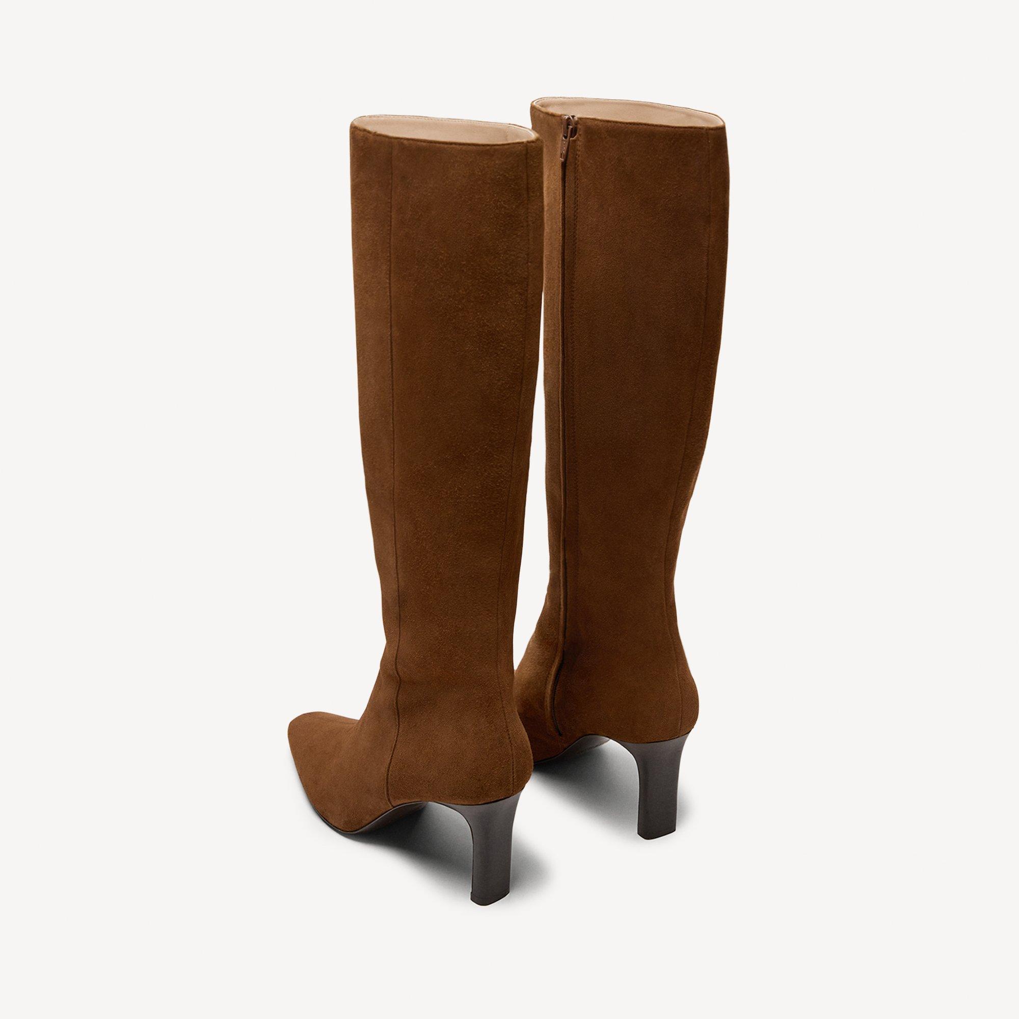 Ainsle Tall Boot in Suede