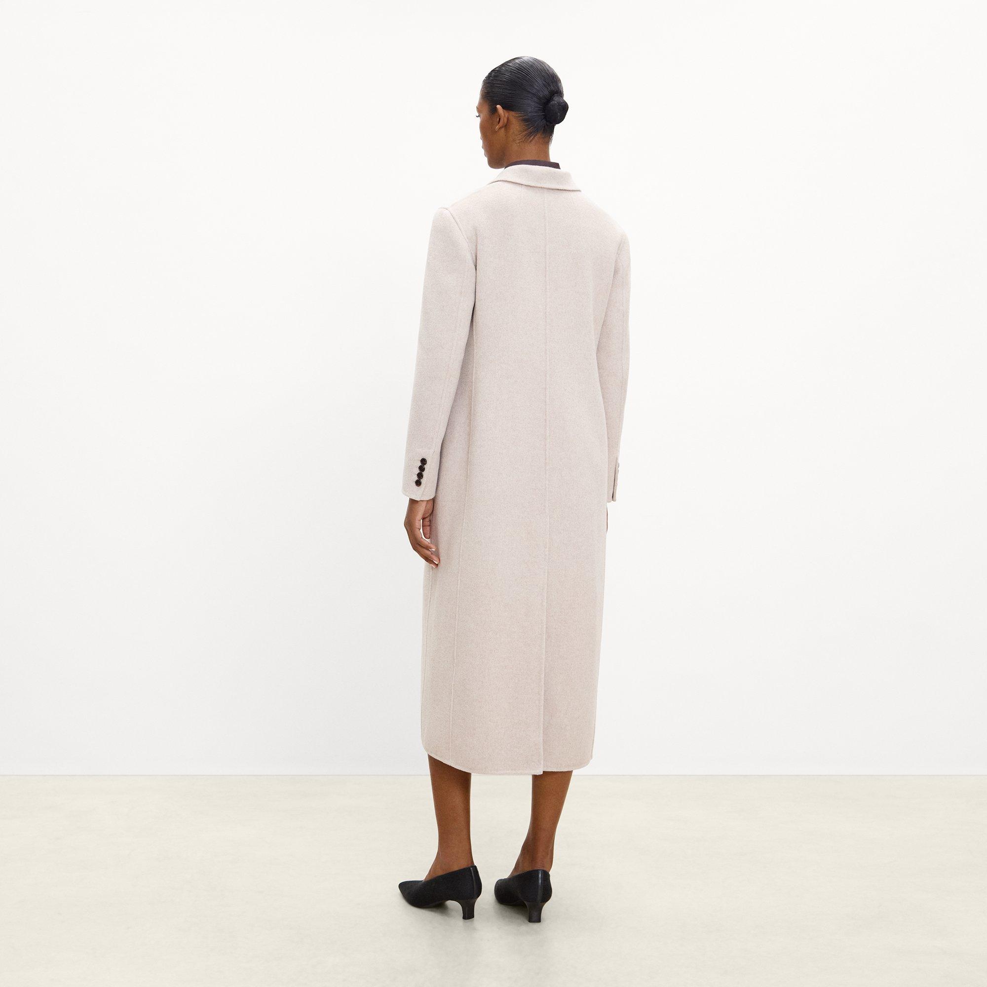 Blazer Coat in Brushed Double-Face Wool