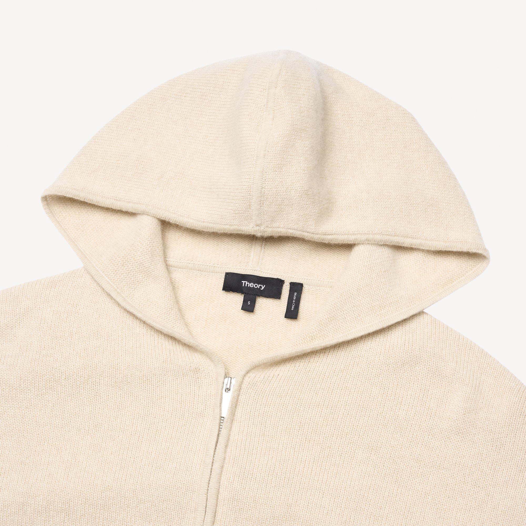 Zip Hoodie in Cashmere