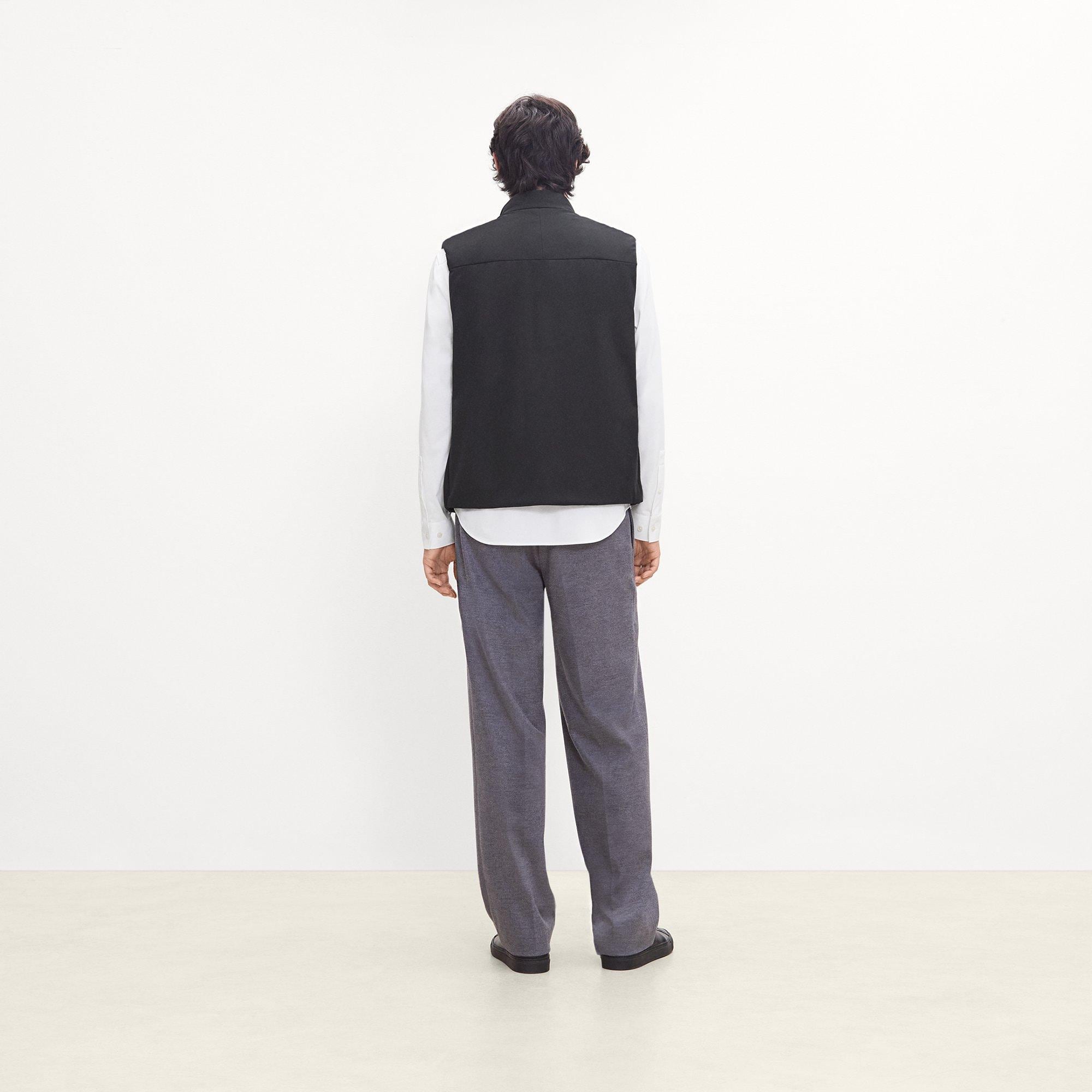 Zip-Up Vest in Motion Nylon