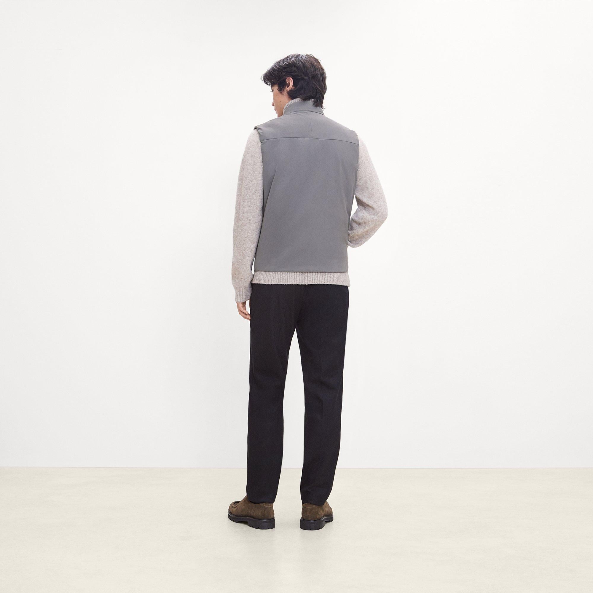 Zip-Up Vest in Motion Nylon