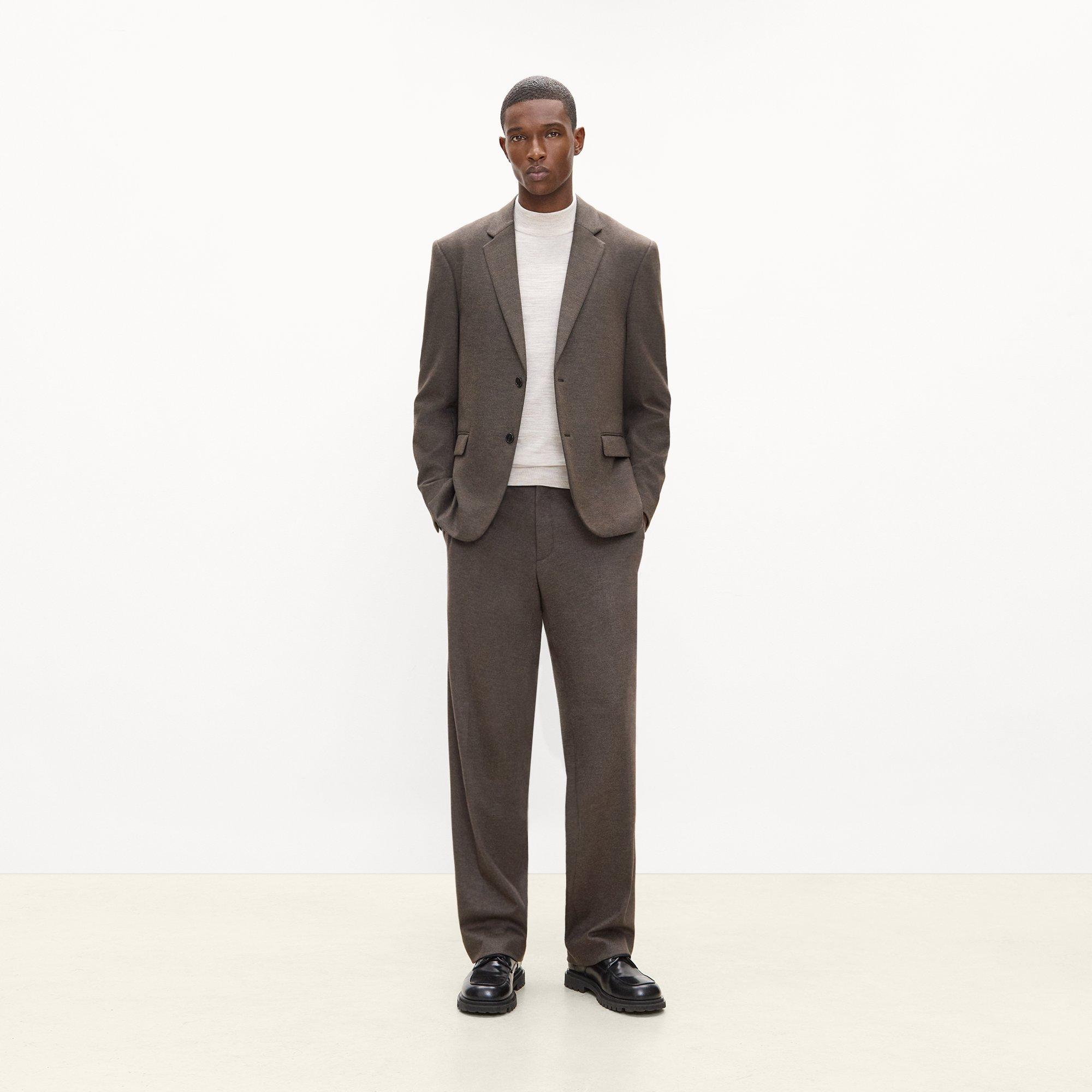 Clinton Blazer in Wool-Blend Knit