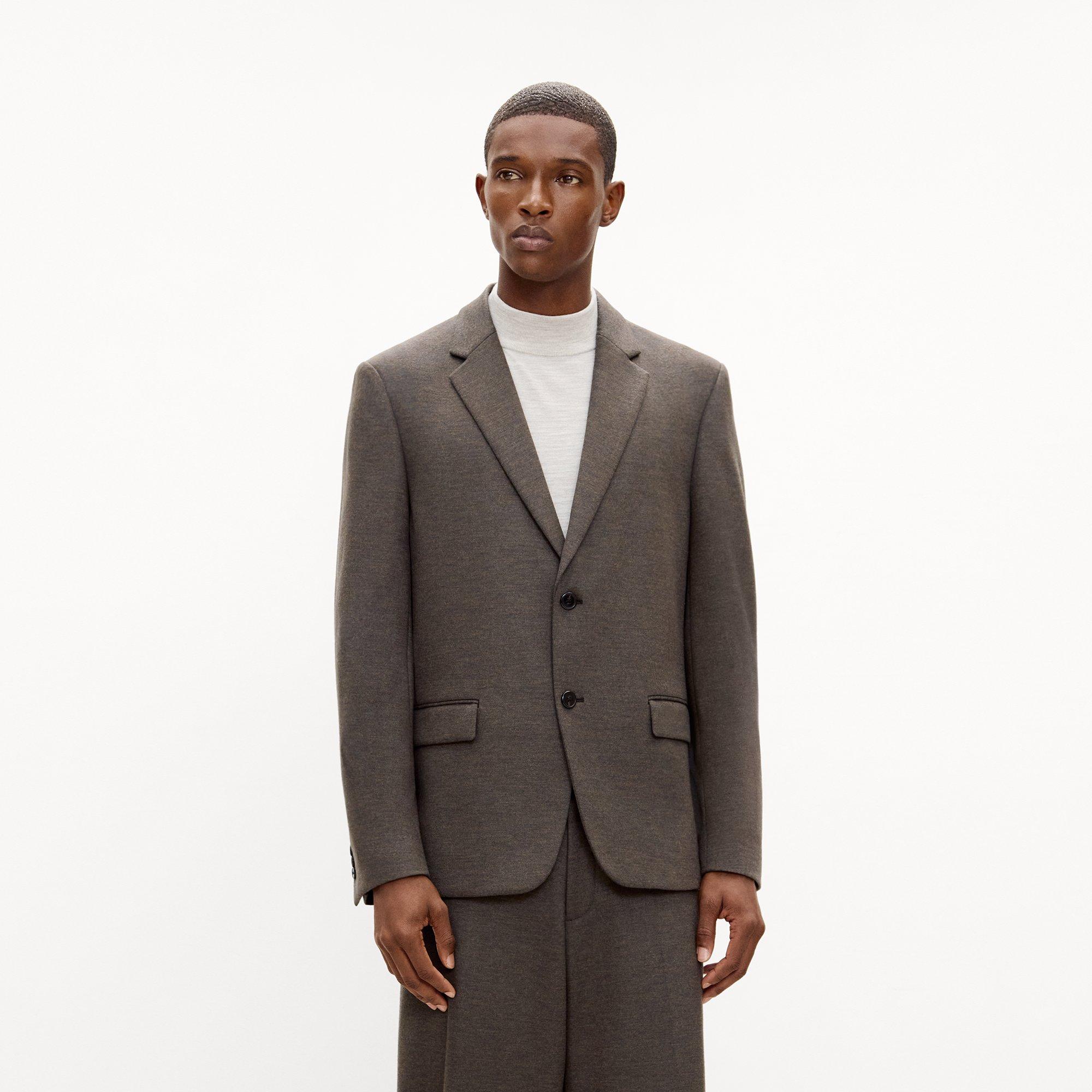Clinton Blazer in Wool-Blend Knit