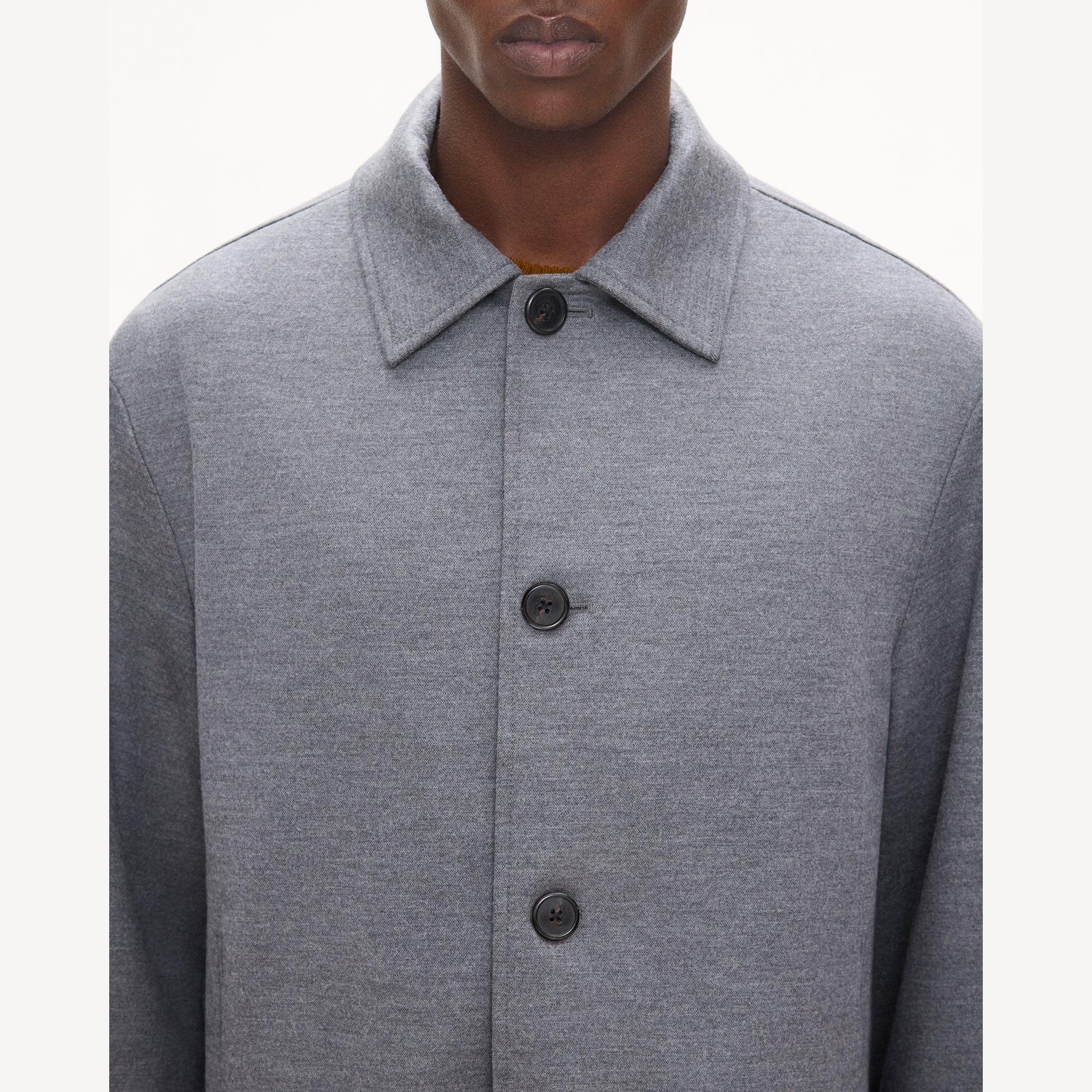 Chore Jacket in Wool-Blend Knit