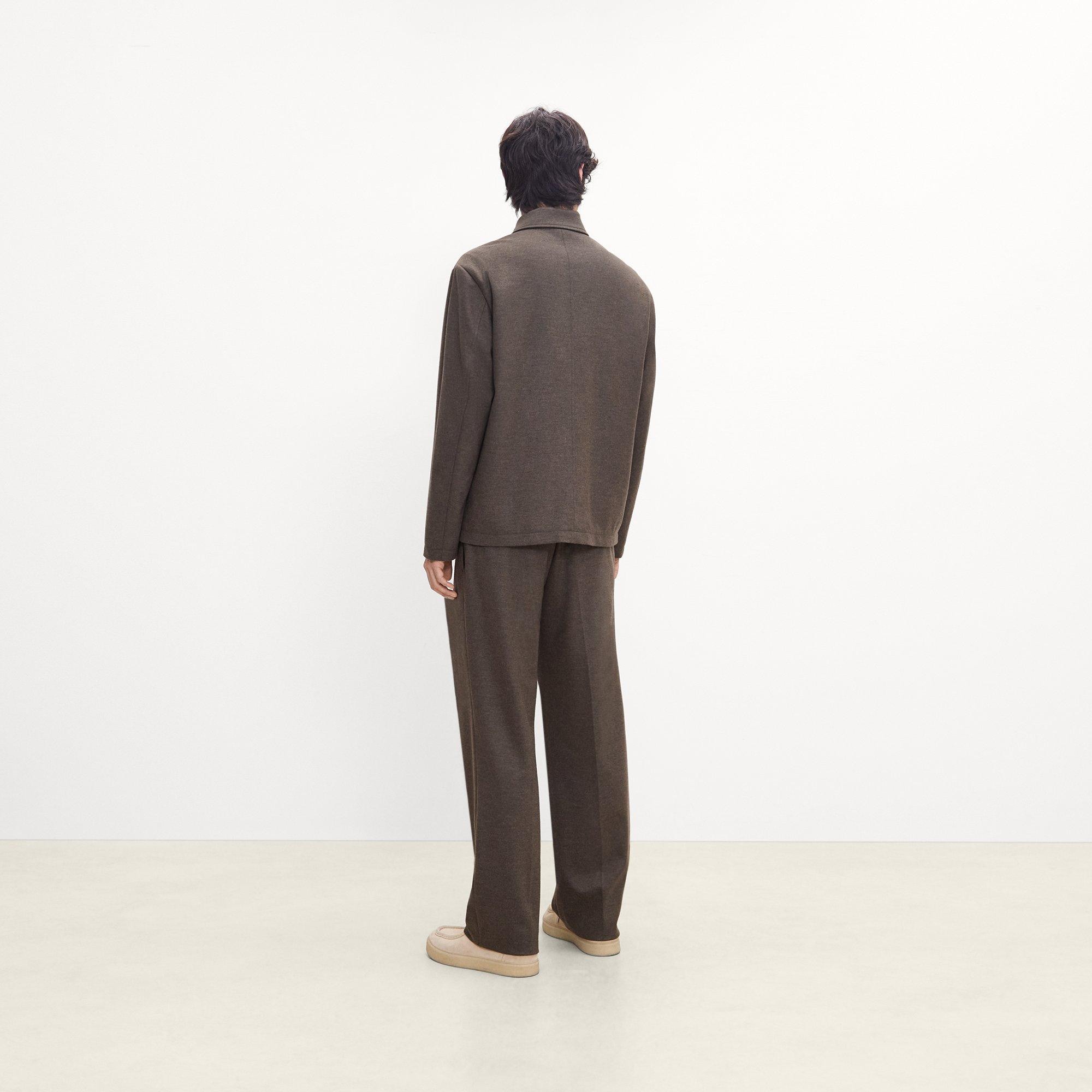 Chore Jacket in Wool-Blend Knit