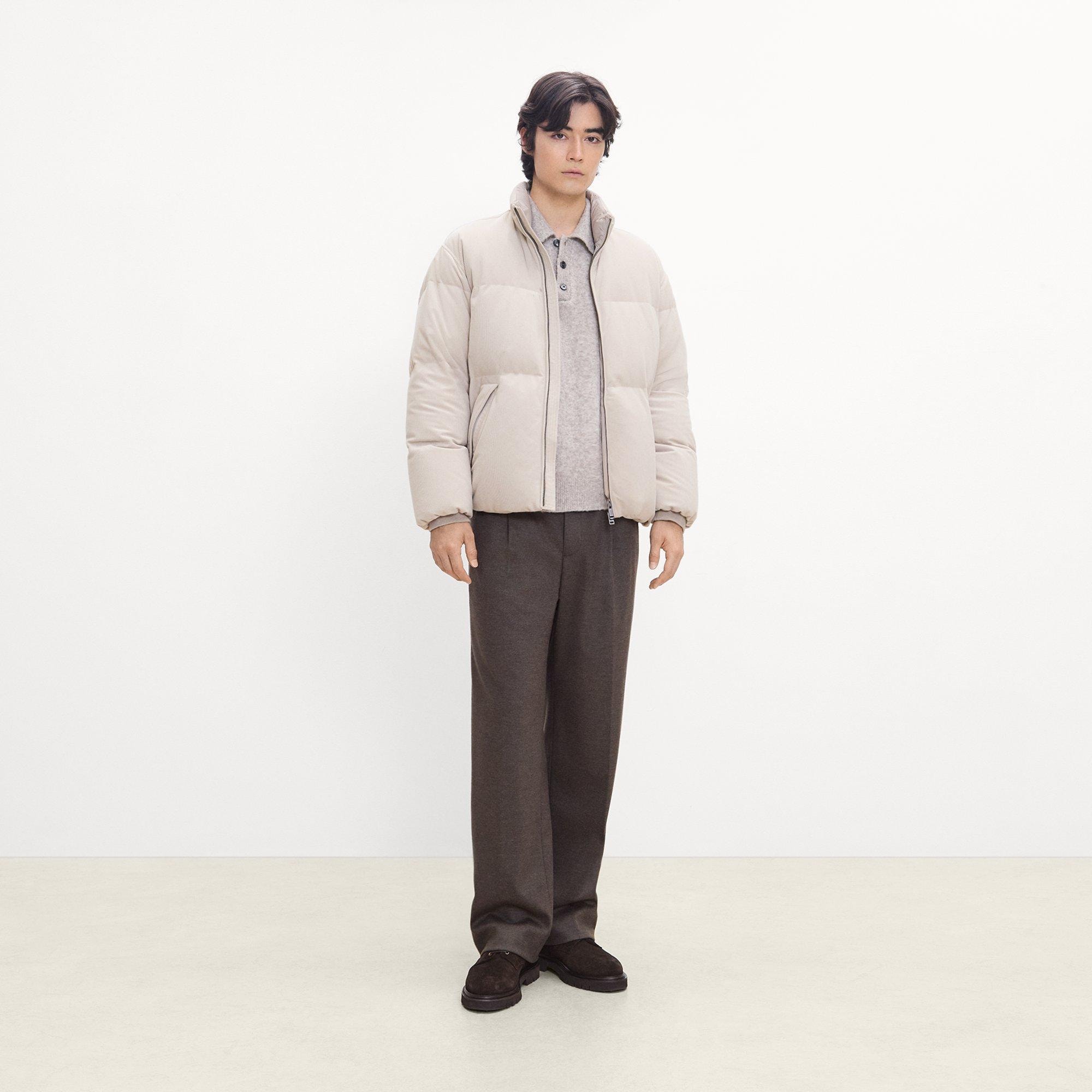 Storm Down Puffer Jacket in Corduroy